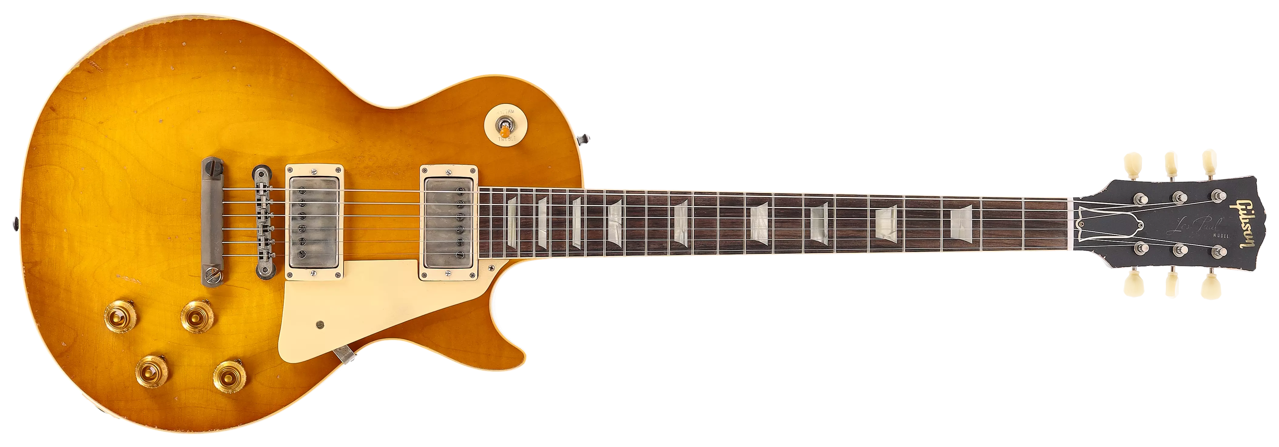 Gibson 1958 Les Paul Standard Reissue Heavy Aged Lemon Burst Murphy Lab # 1
