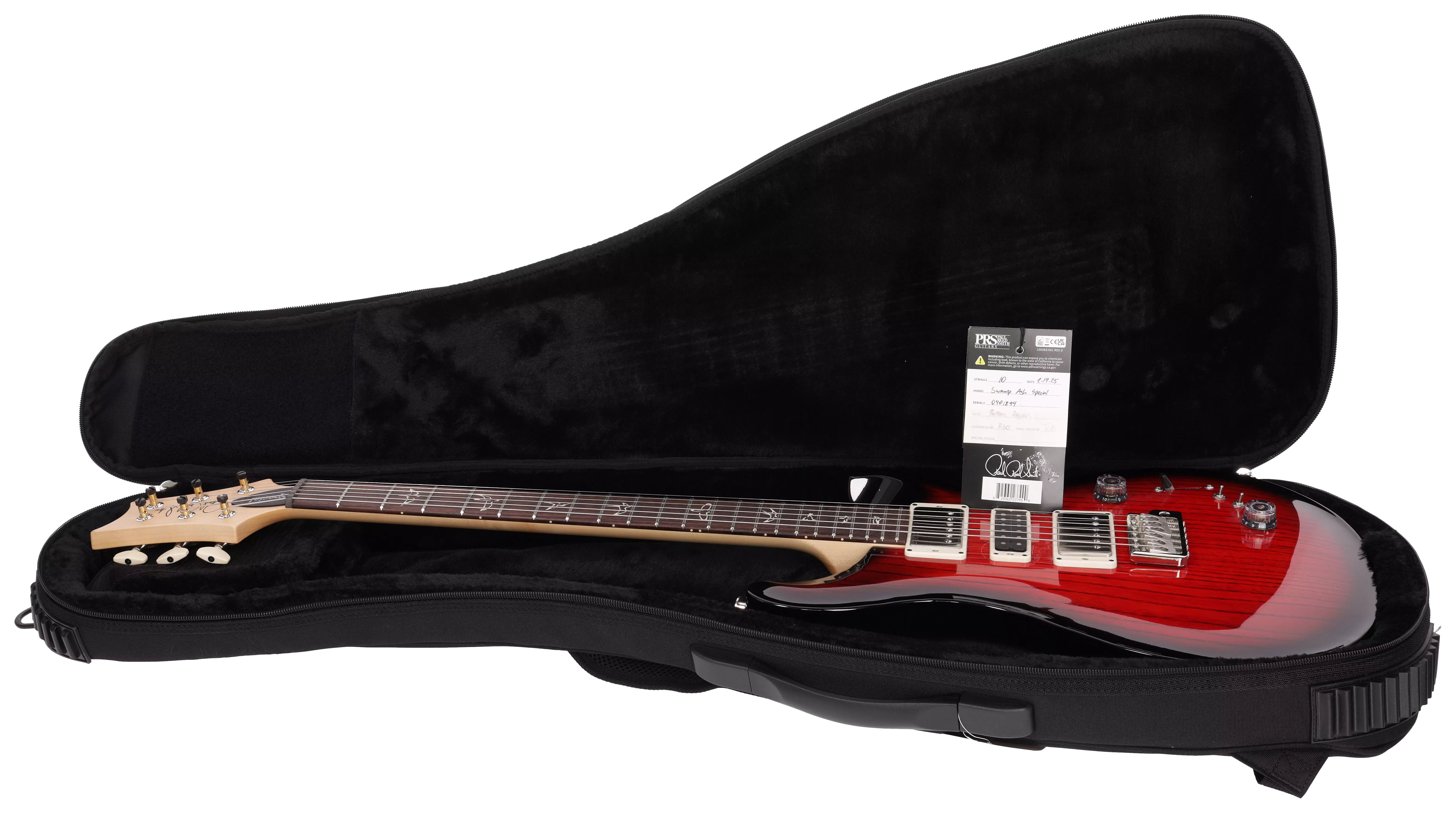 PRS Swamp Ash Special Scarlet Smokeburst #1 19