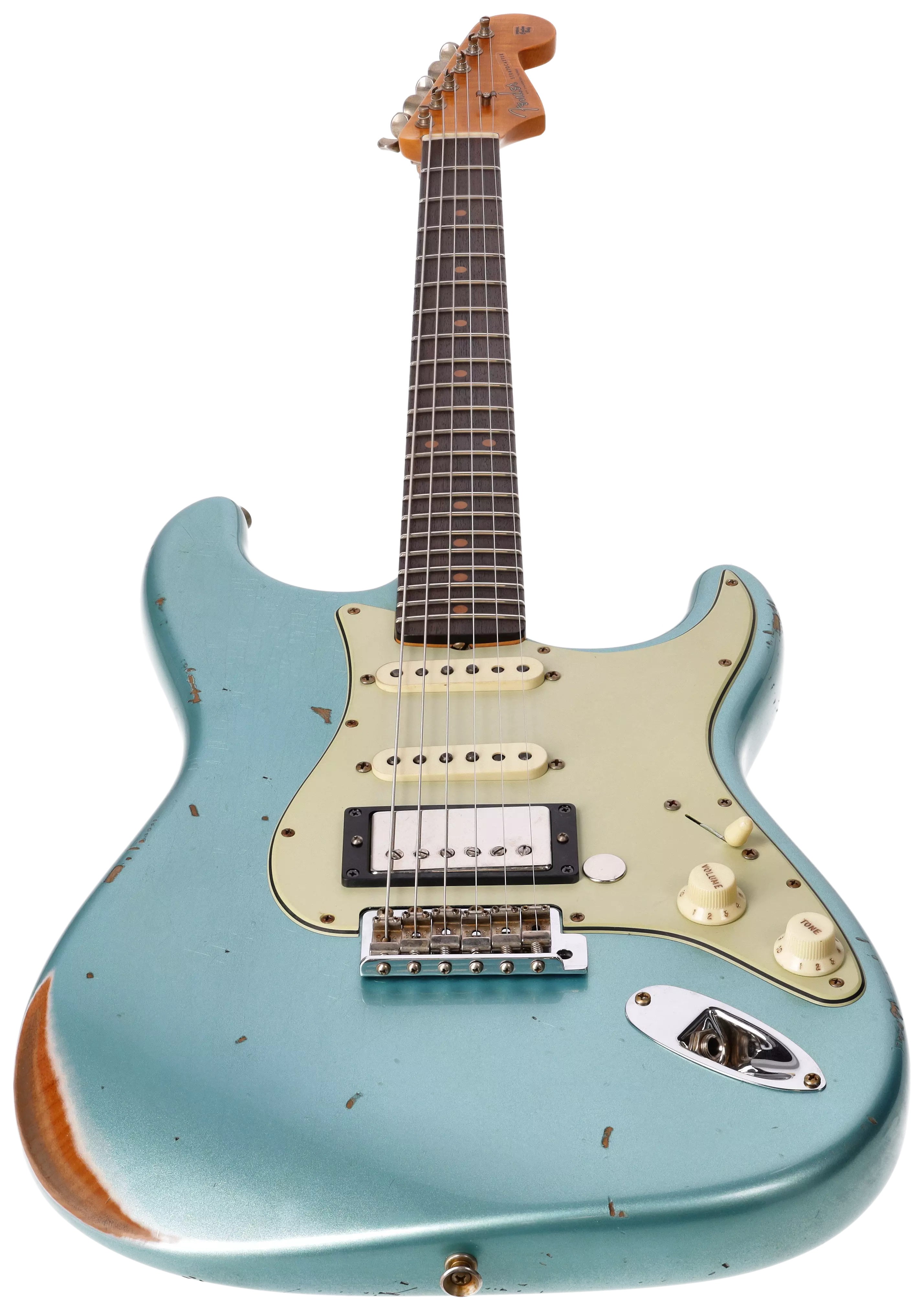 Fender LTD Custom Shop 59 Stratocaster RW Relic HSS Daphne Blue Metallic #1 3
