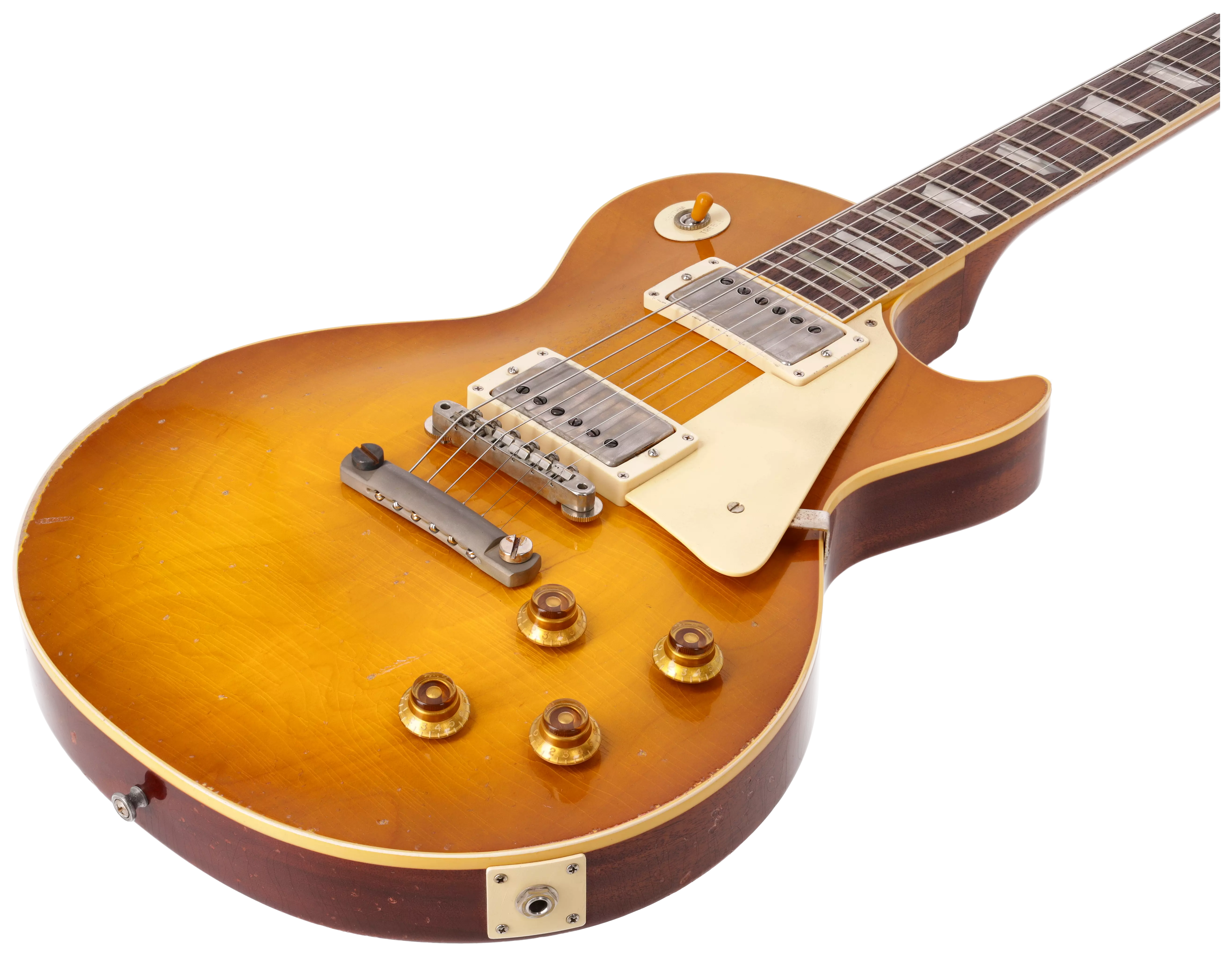 Gibson 1958 Les Paul Standard Reissue Heavy Aged Lemon Burst Murphy Lab # 4
