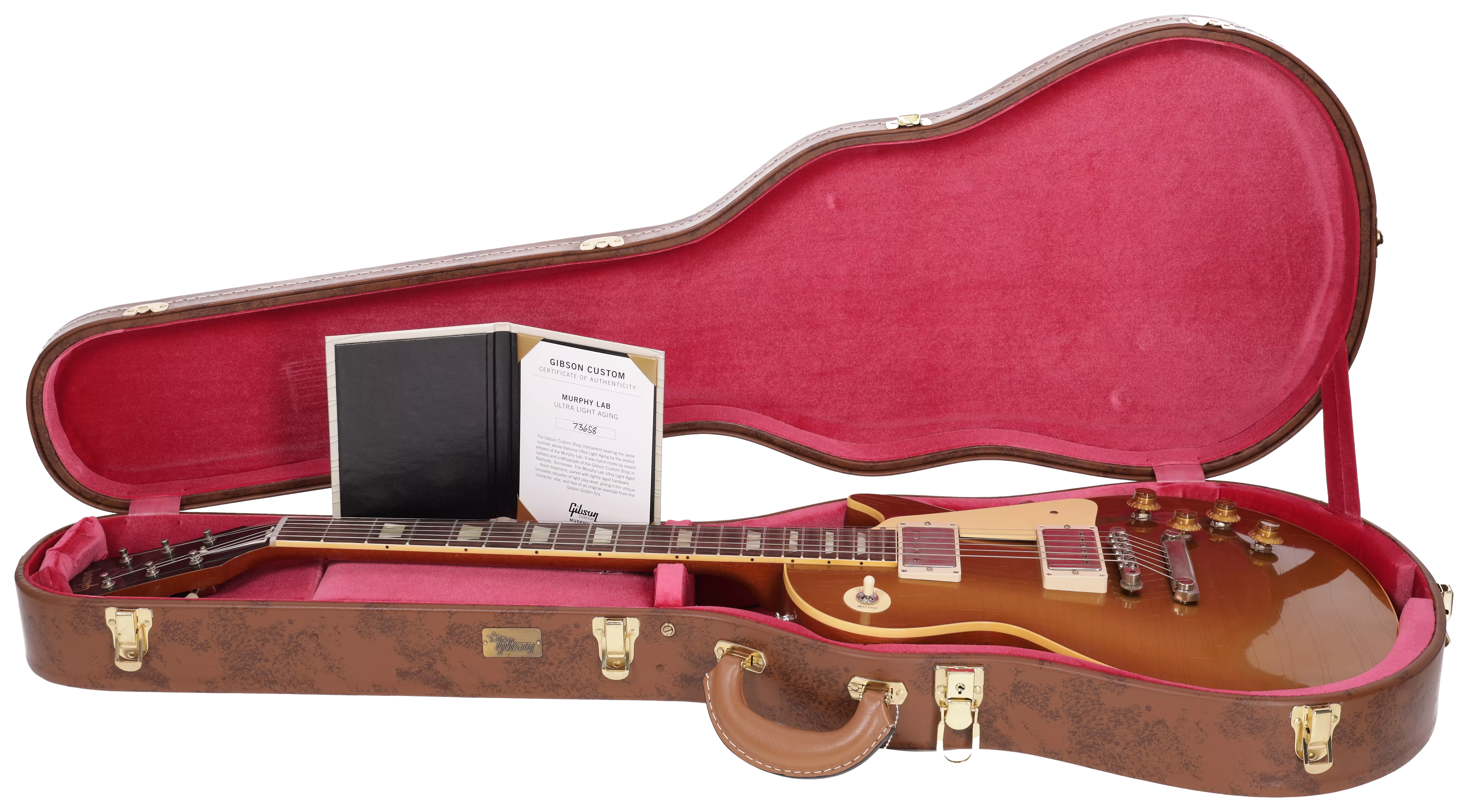 Gibson 1957 Les Paul Standard Reissue Ultra Light Aged Double Gold Murphy Lab #3 19