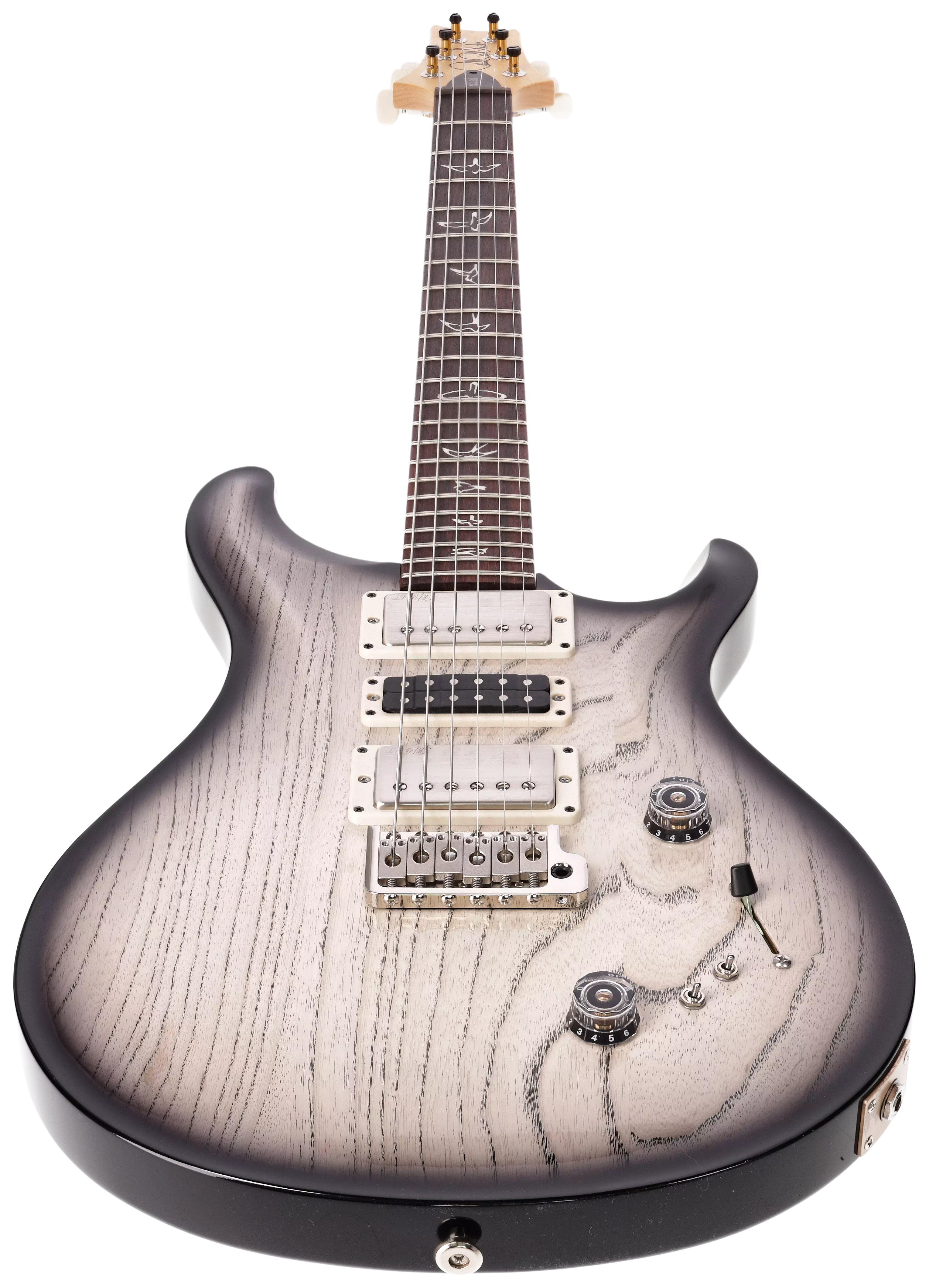 PRS Swamp Ash Special White Doghair Smokeburst #1 3