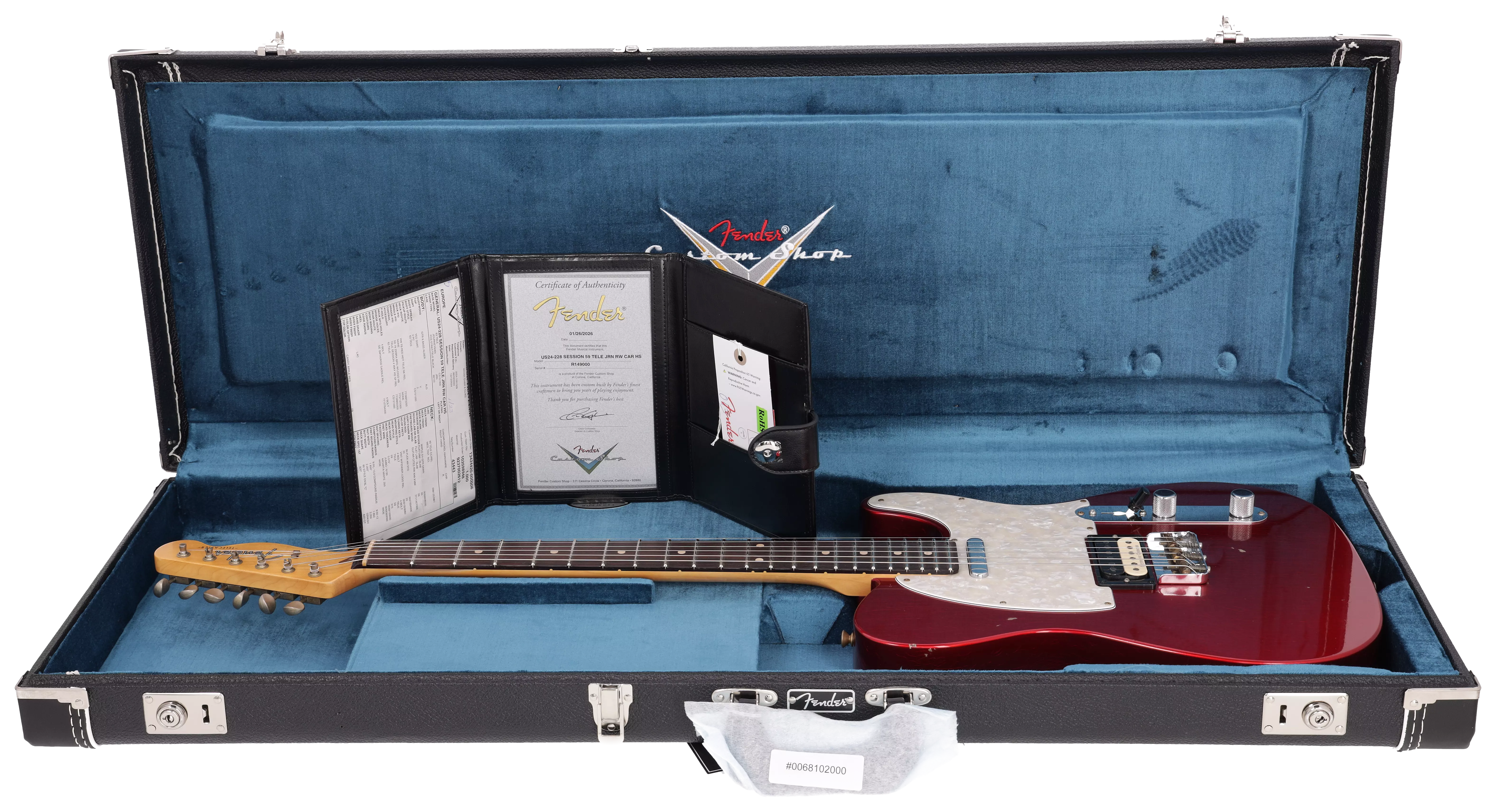 Fender Custom Shop 1959 Hot Rod Tele HS JRN RW CAR Dealer Select #1 17