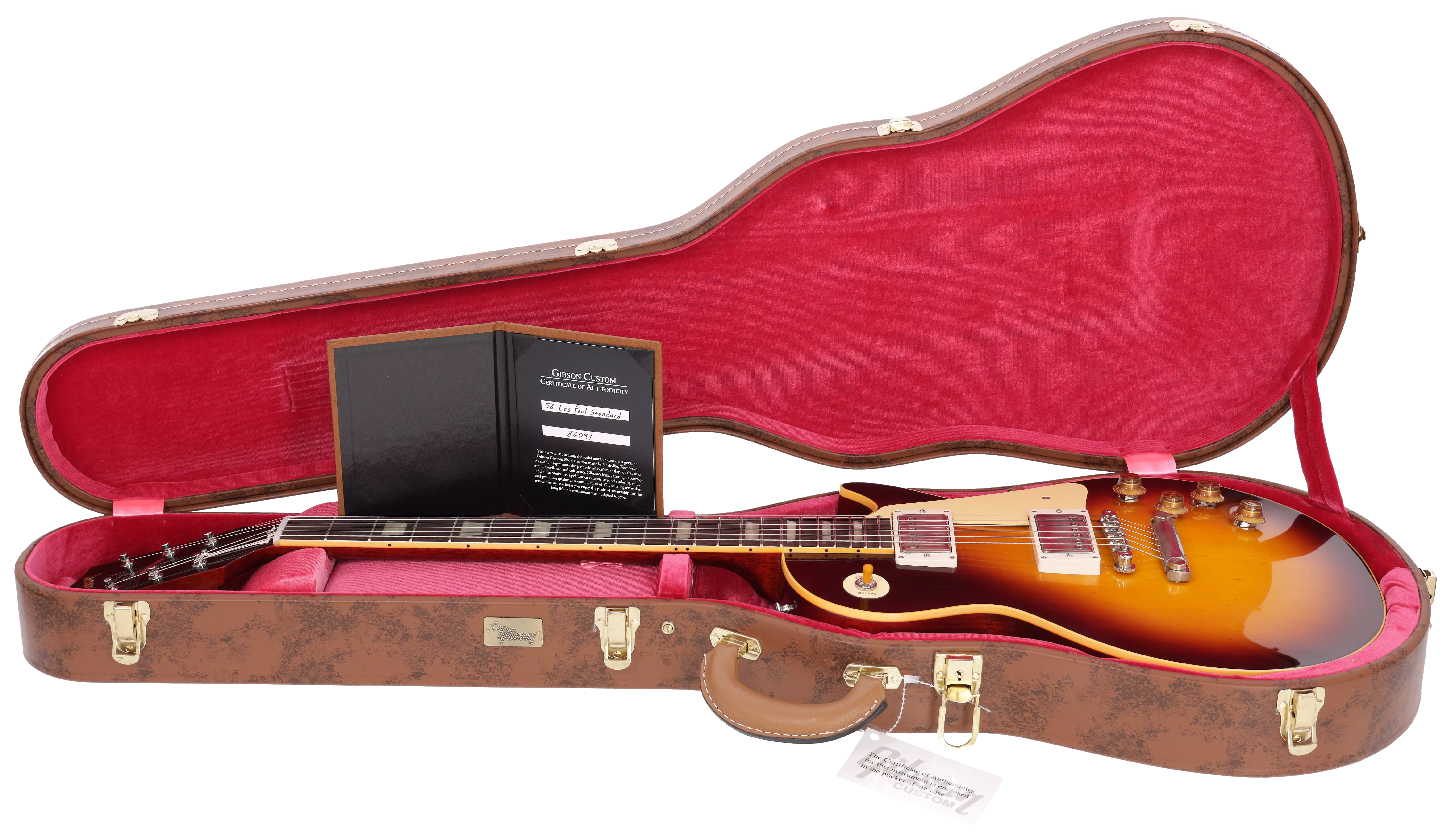 Gibson 1958 Les Paul Standard Reissue VOS Bourbon Burst # 17