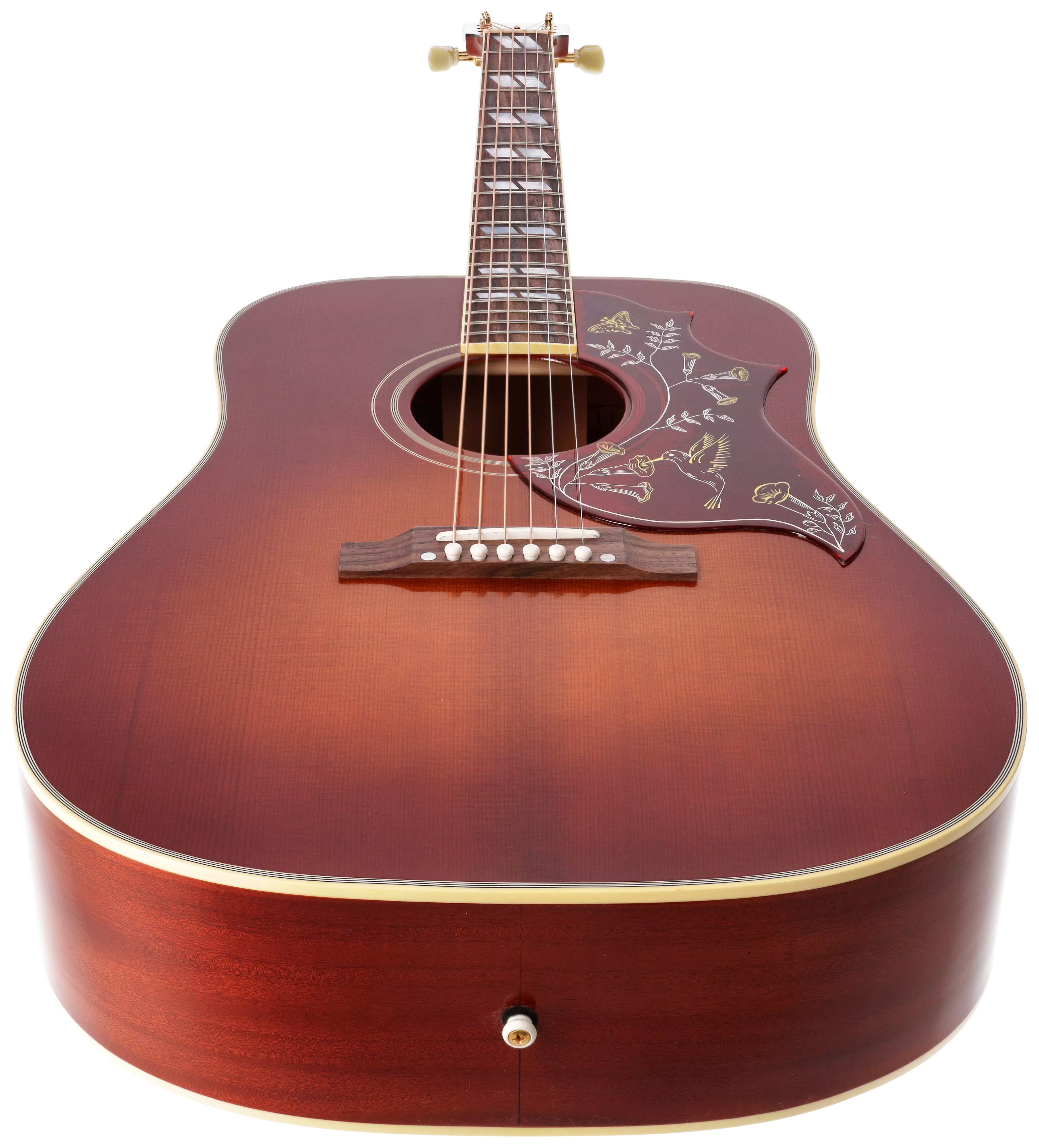 Gibson 1960 Hummingbird Fixed Bridge Heritage Cherry Sunburst #1 3