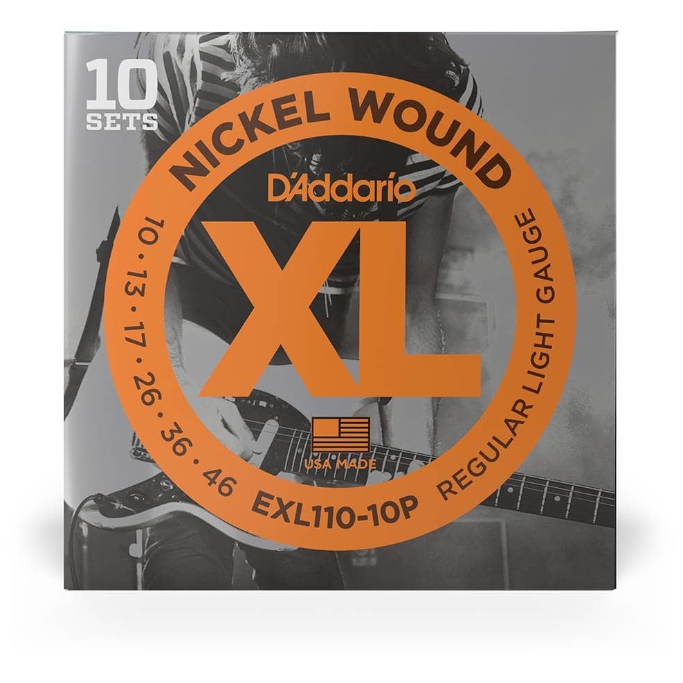 D’Addario - D’Addario EXL110-10P - XL Electric Nickel Wound 10er Pack 010-046