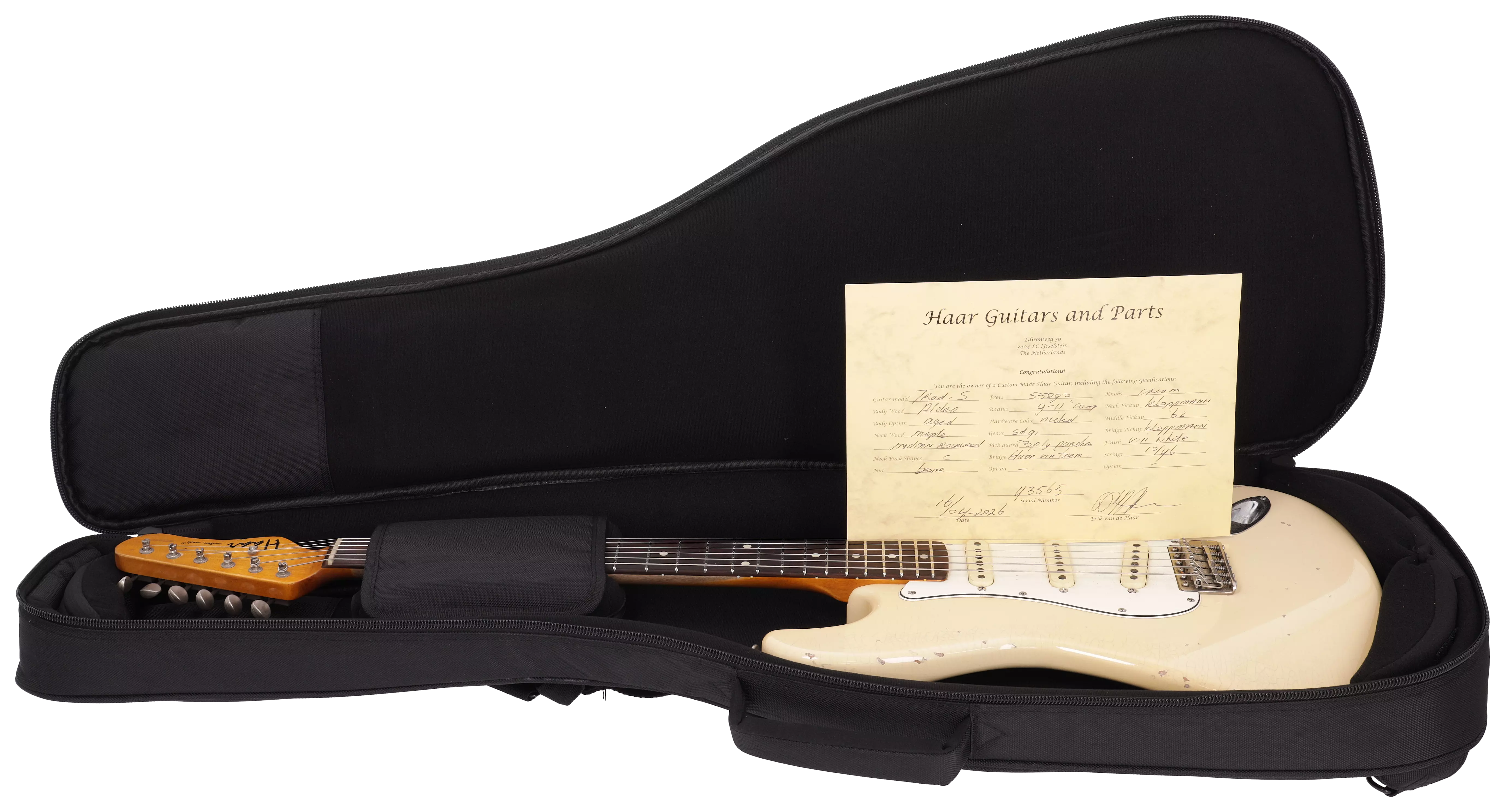 Haar Traditional S RW Aged Vintage White #43565 17