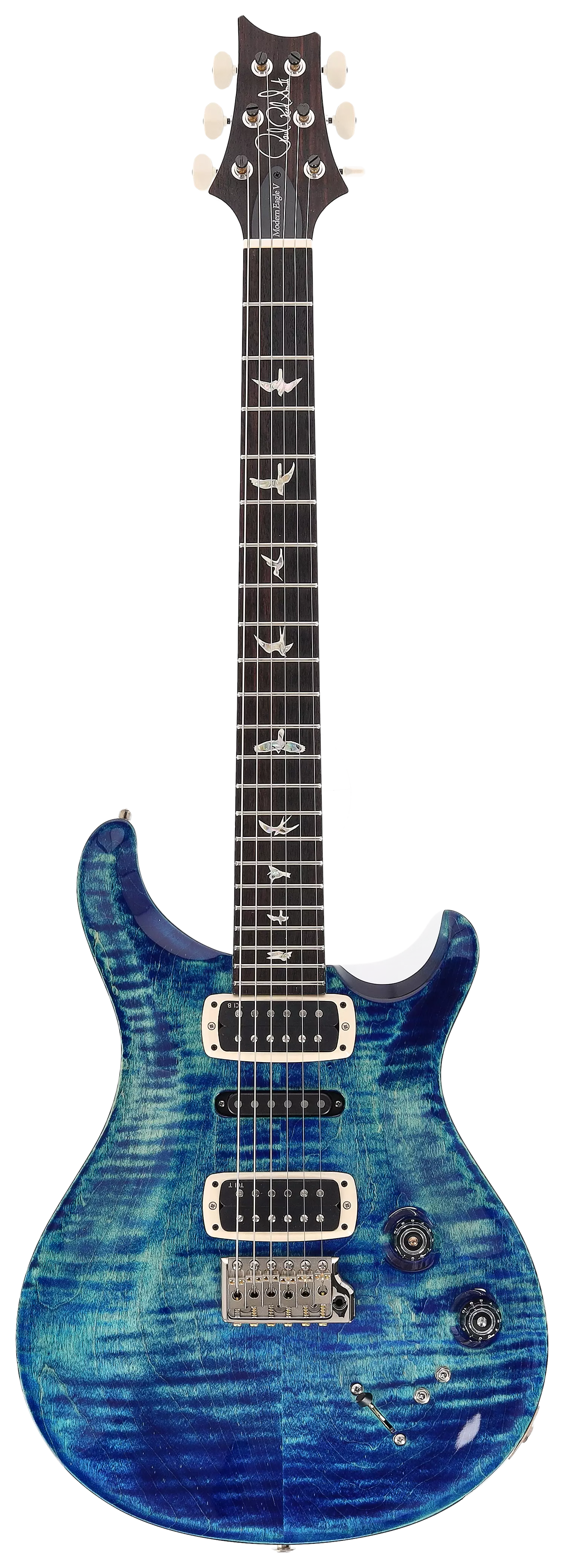 PRS Modern Eagle V River Blue Pearl #1