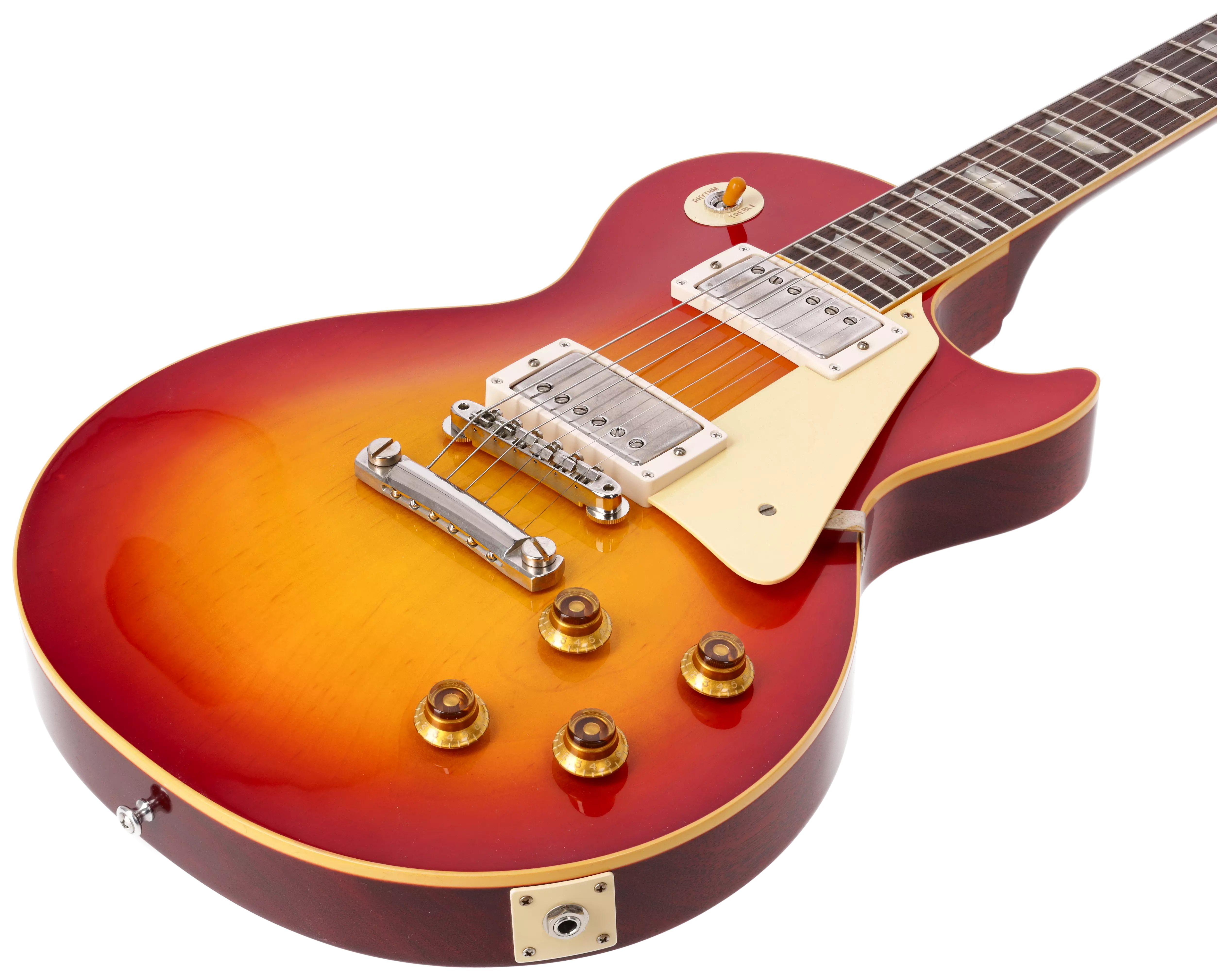 Gibson 1958 Les Paul Standard Reissue VOS Washed Cherry Sunburst #3 4