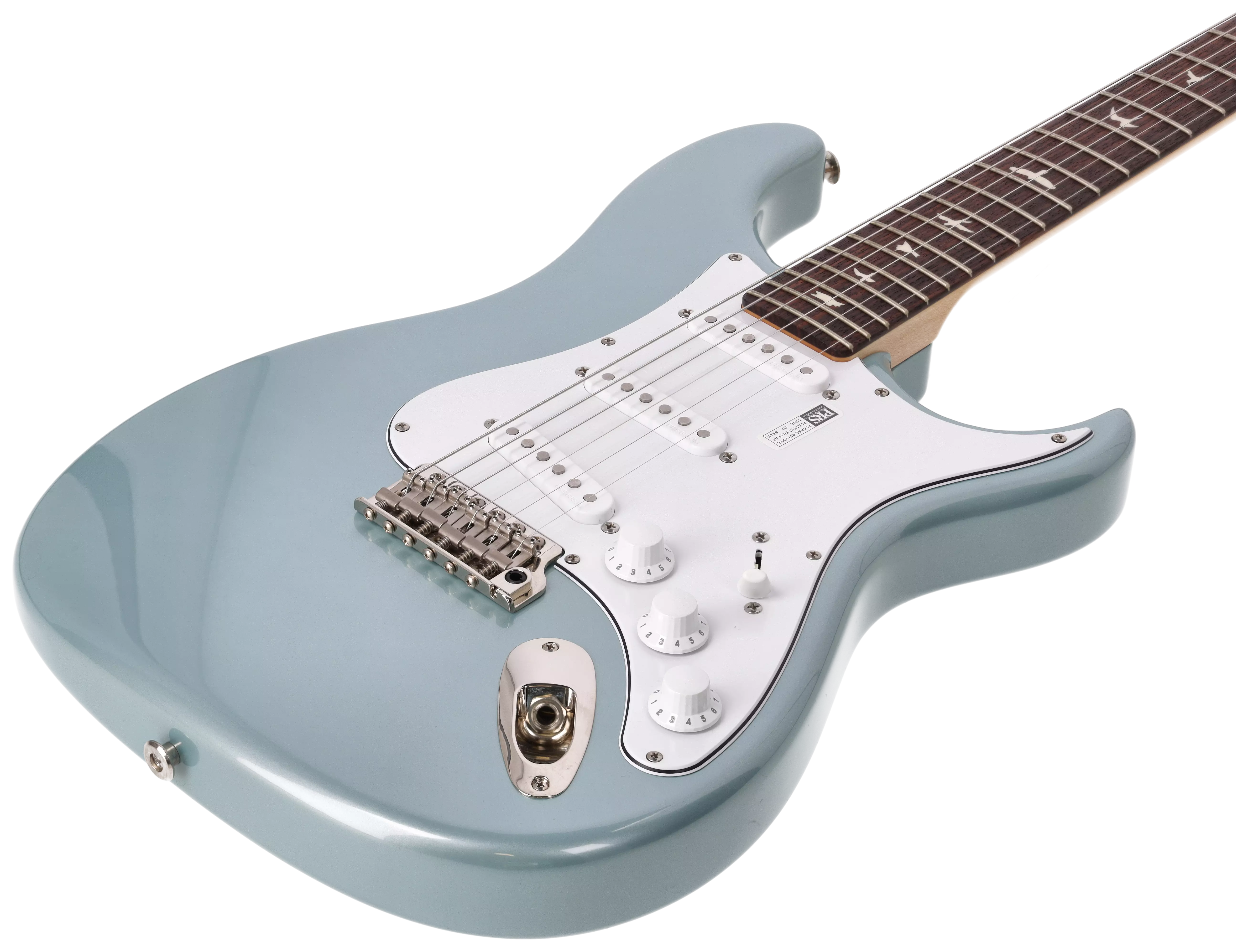 PRS John Mayer JM Silver Sky Polar Blue # 4