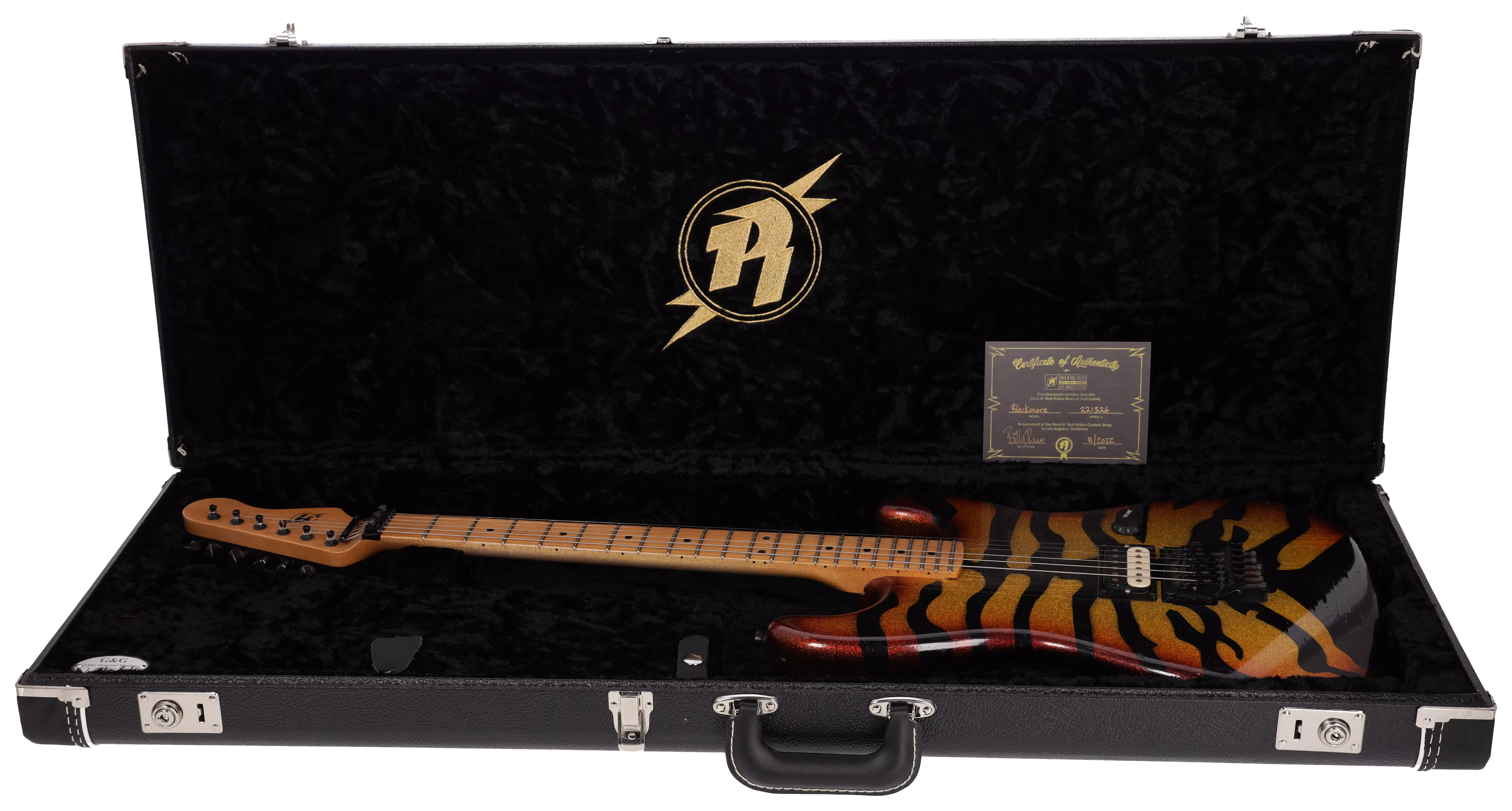 Rock N Roll Relics Blackmore Model FR Lynch Tiger Sparkle #2 19