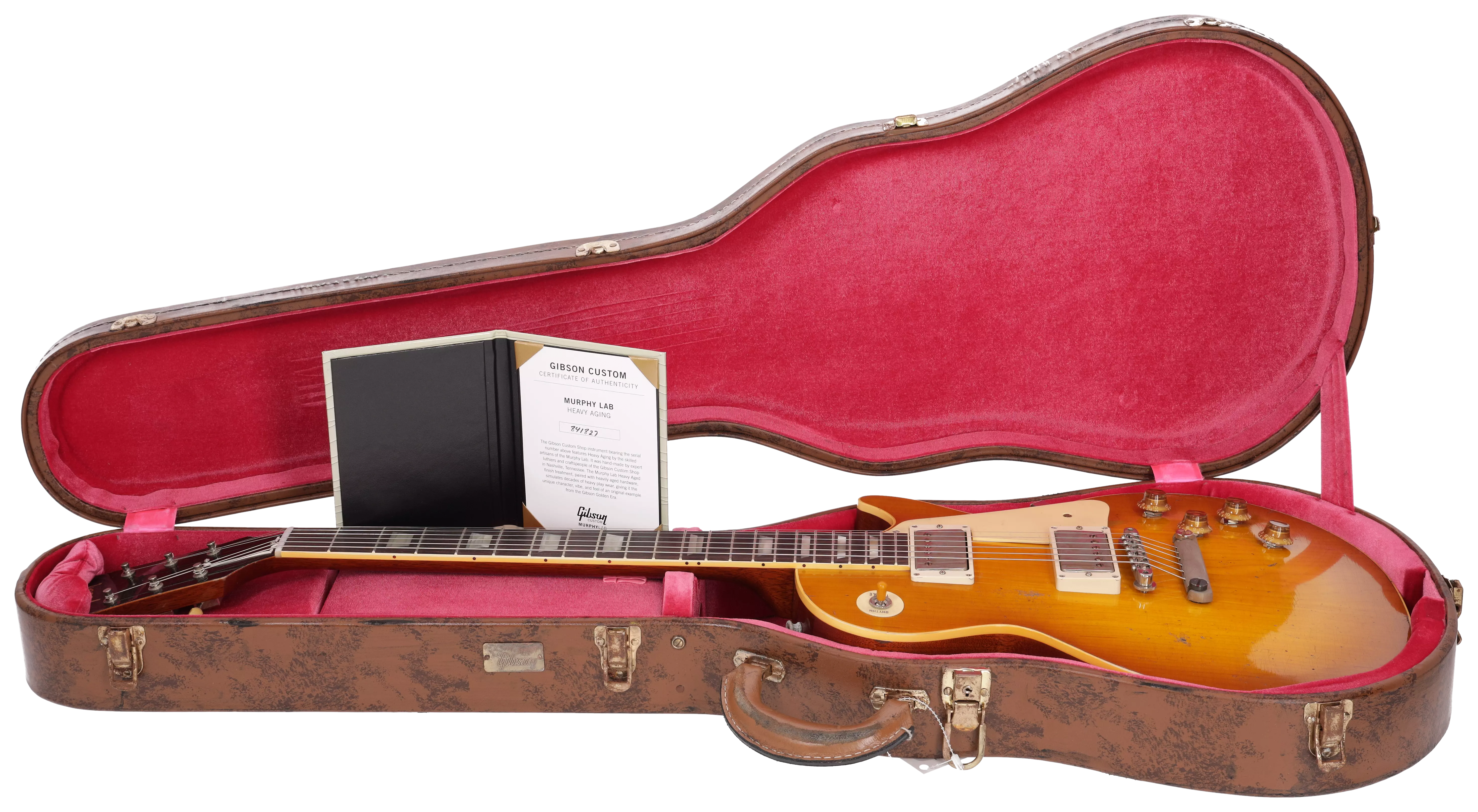 Gibson 1958 Les Paul Standard Reissue Murphy Lab Heavy Aged Lemon Burst #2 17