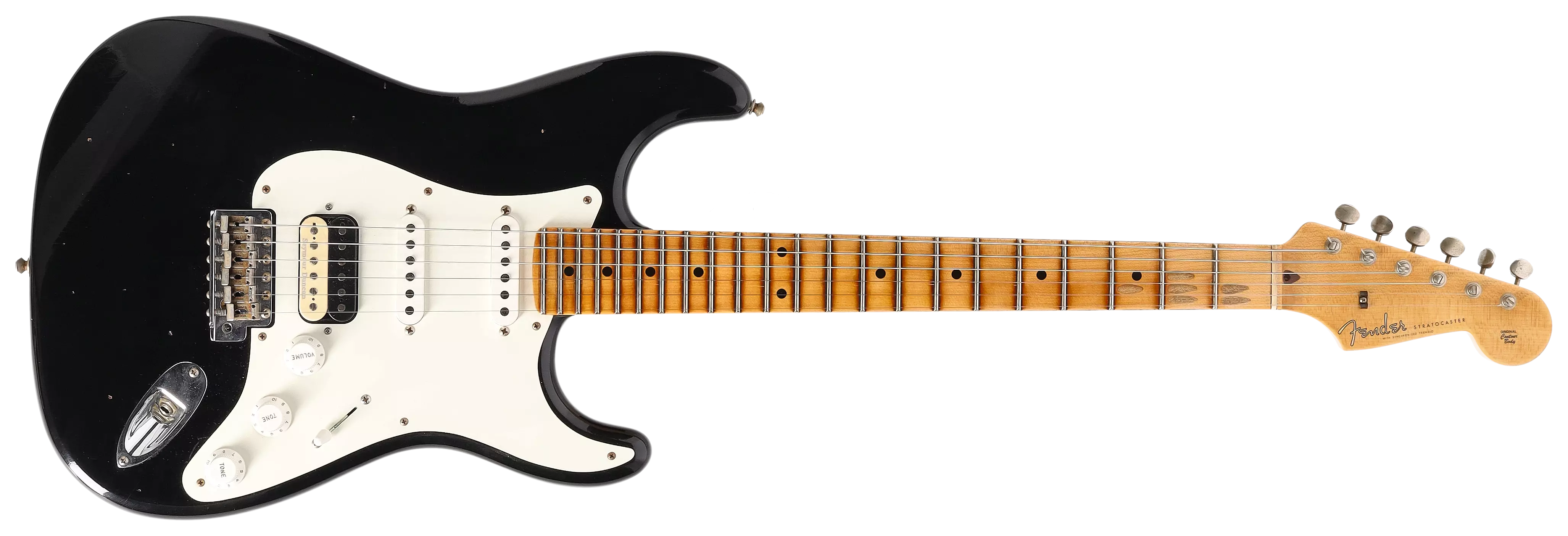 Fender Custom Shop 1959 Stratocaster Dealer Select JRN HSS MN BLK #2 1