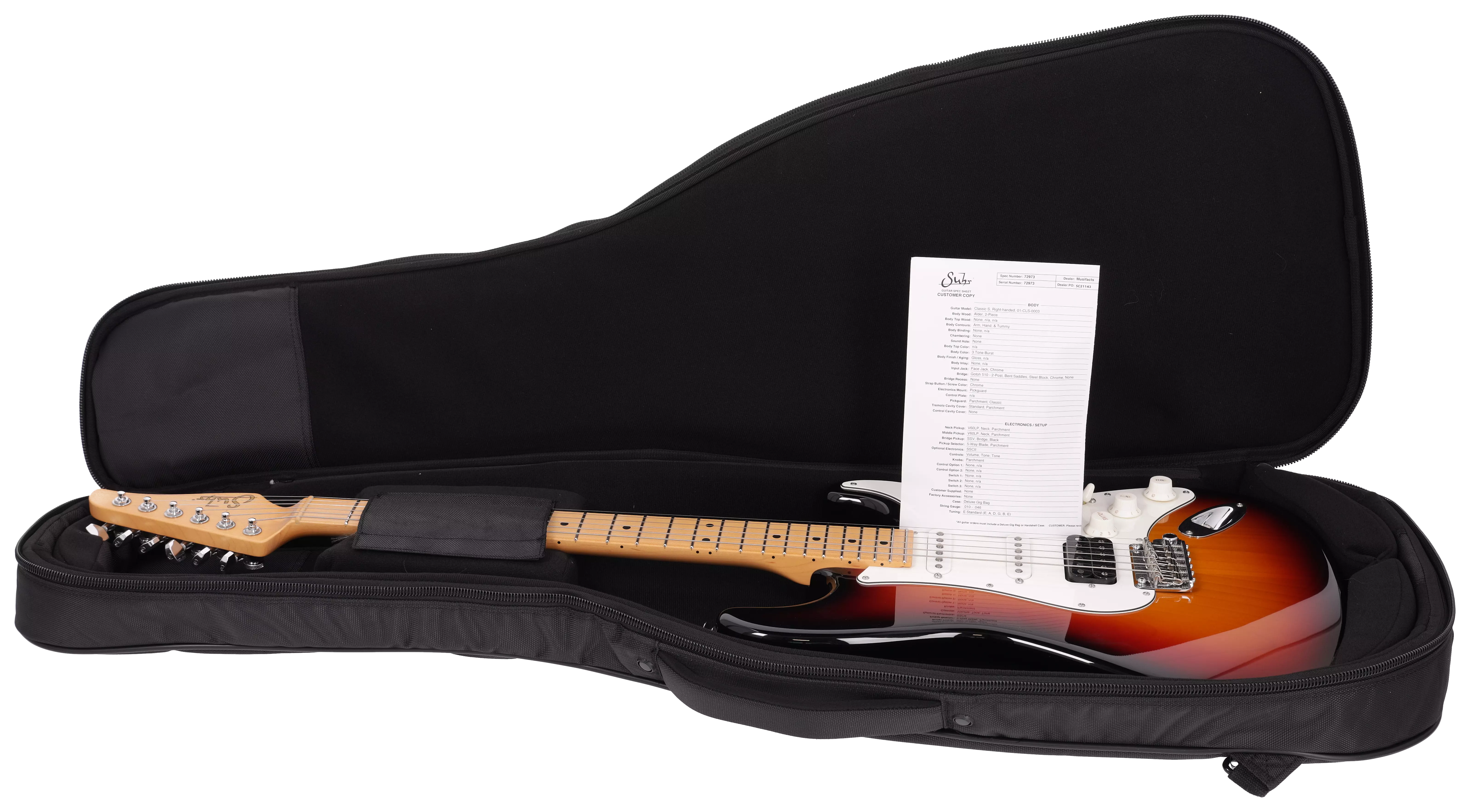Suhr Classic Pro HSS MN 3TB #1 17
