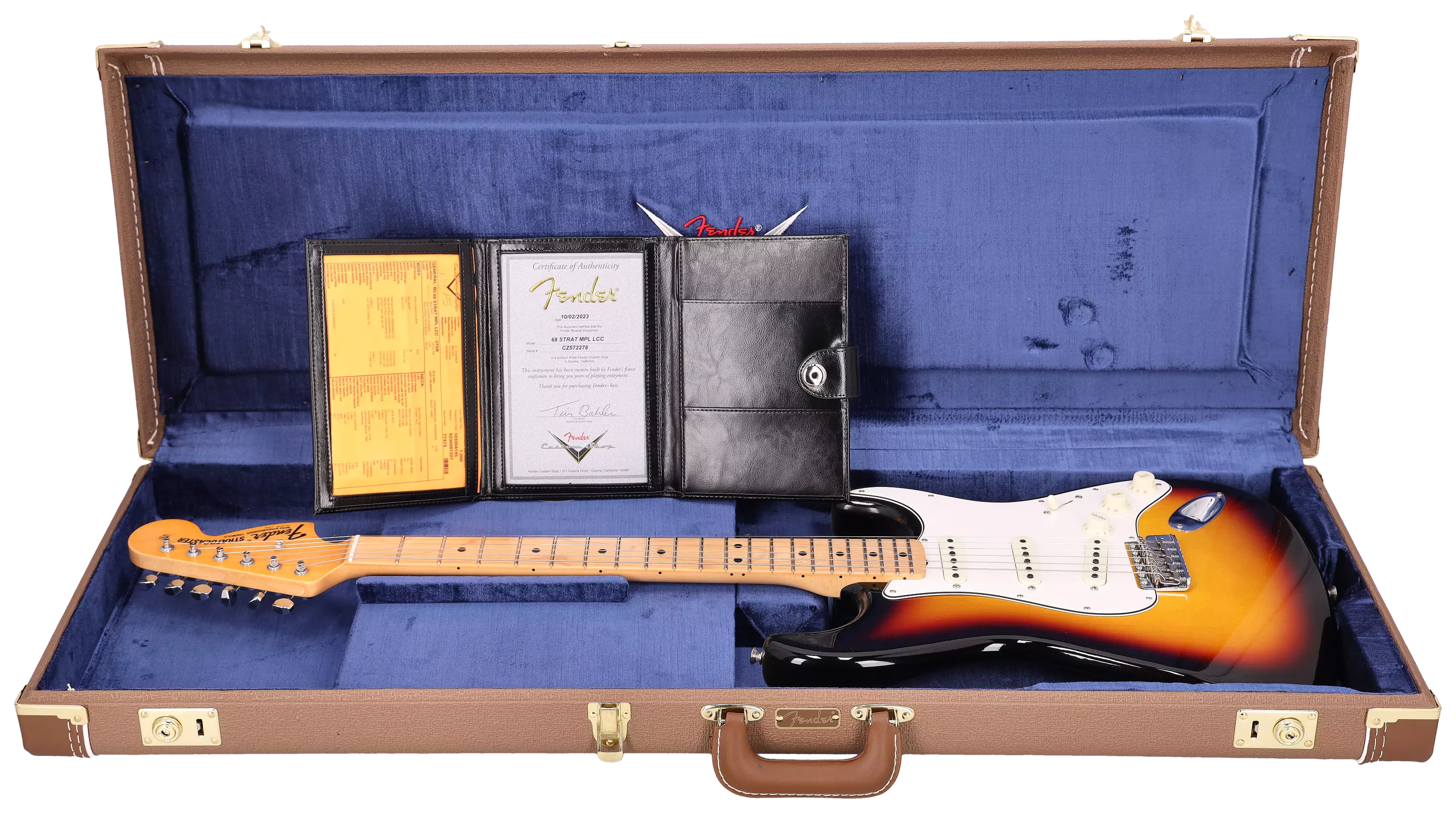 Fender Custom Shop 1968 Stratocaster DLX Closet Classic MN 3TS #CZ572278 16