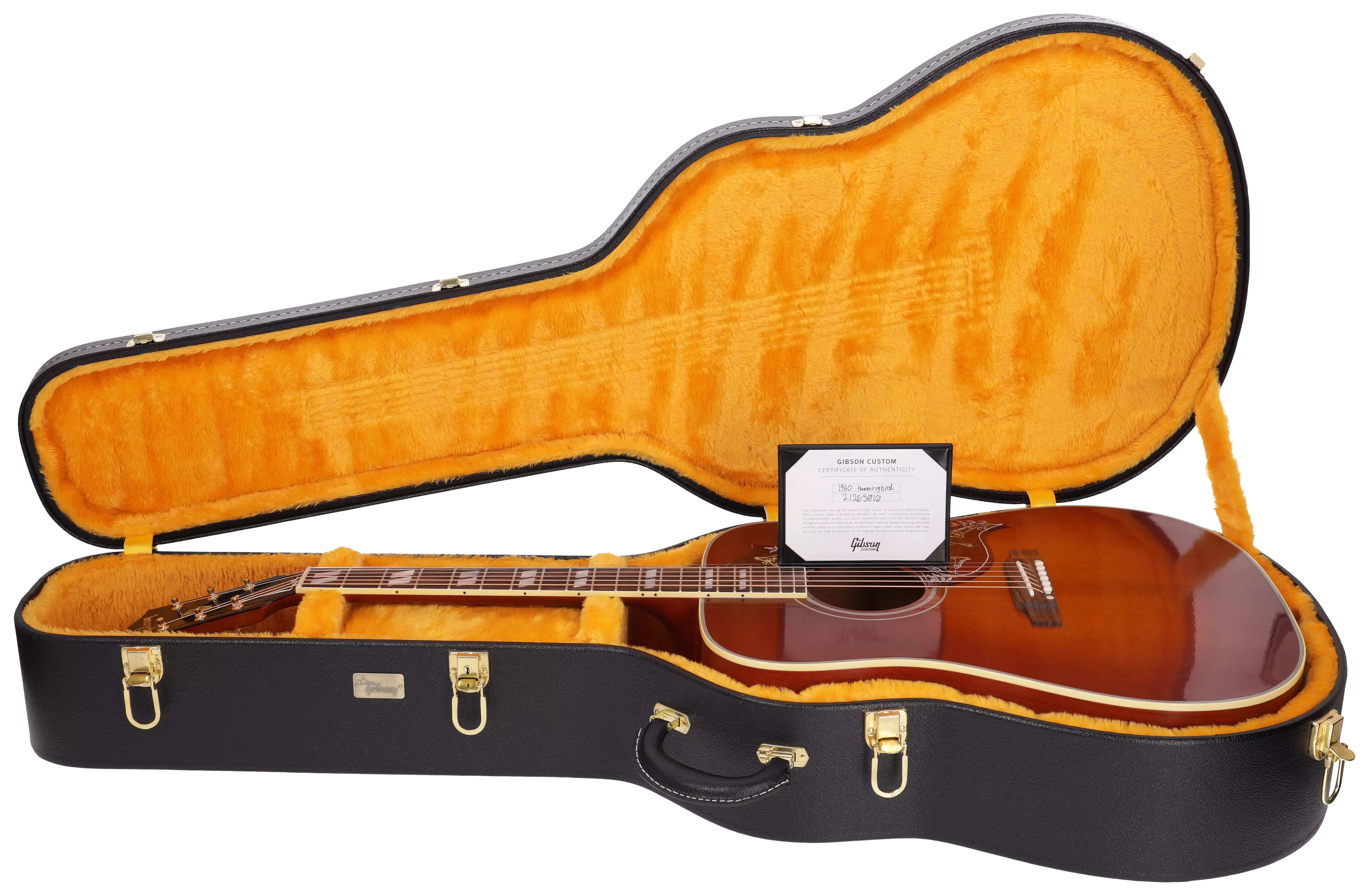 Gibson 1960 Hummingbird Fixed Bridge Heritage Cherry Sunburst #1 17