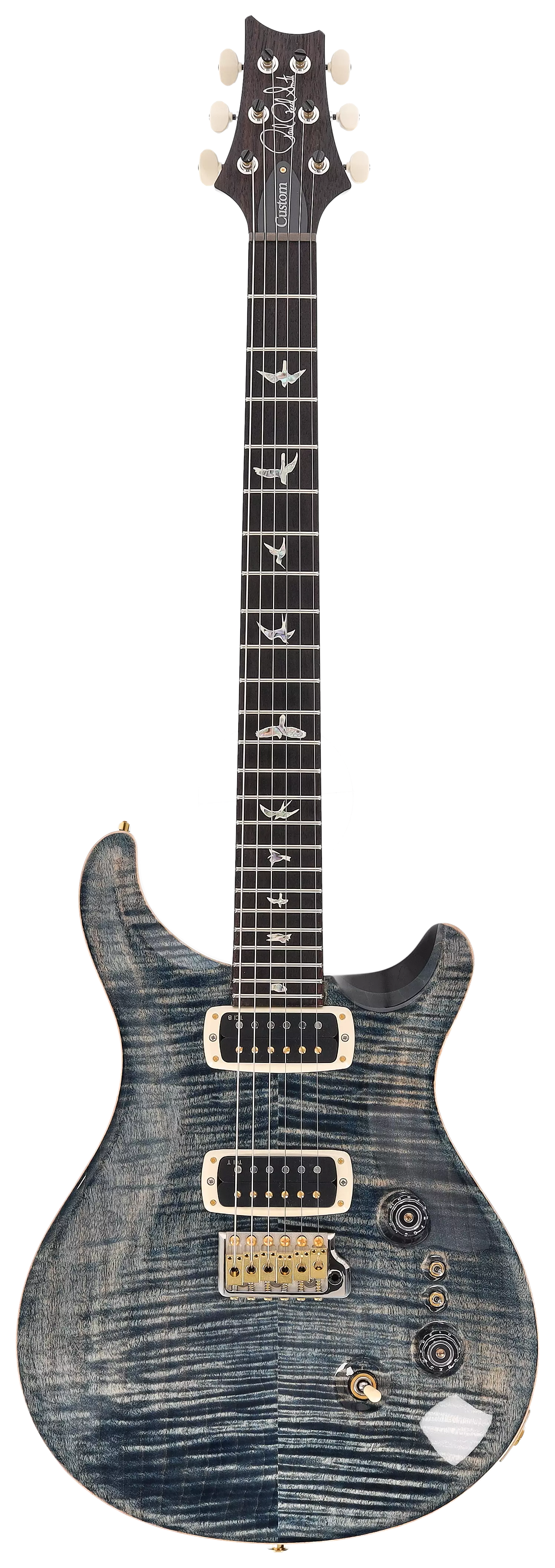 PRS Custom 24-08 Faded Whale Blue 10 Top #1