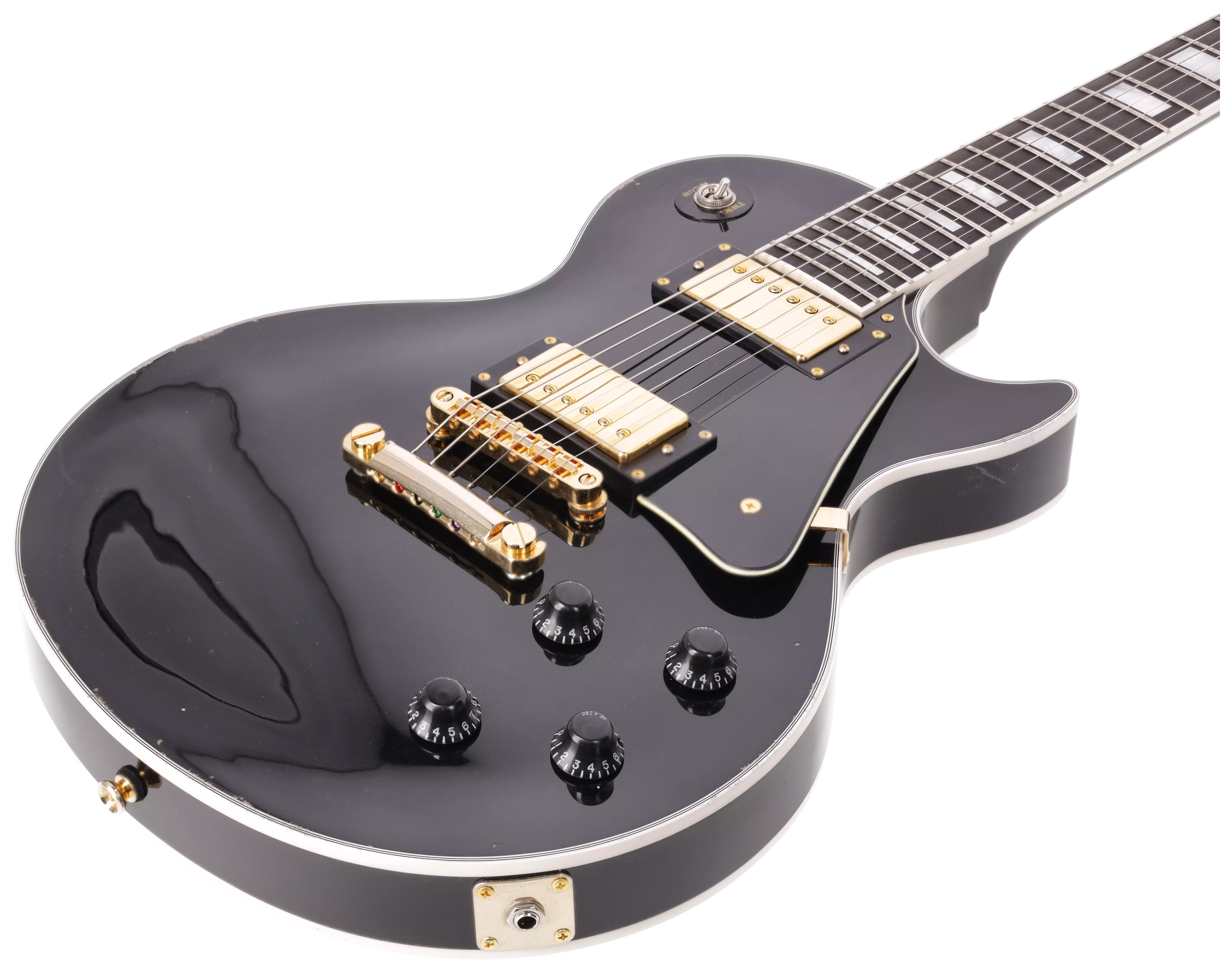 Maybach Lester Black Velvet 57 Custom 60s Slim Taper Aged # 4