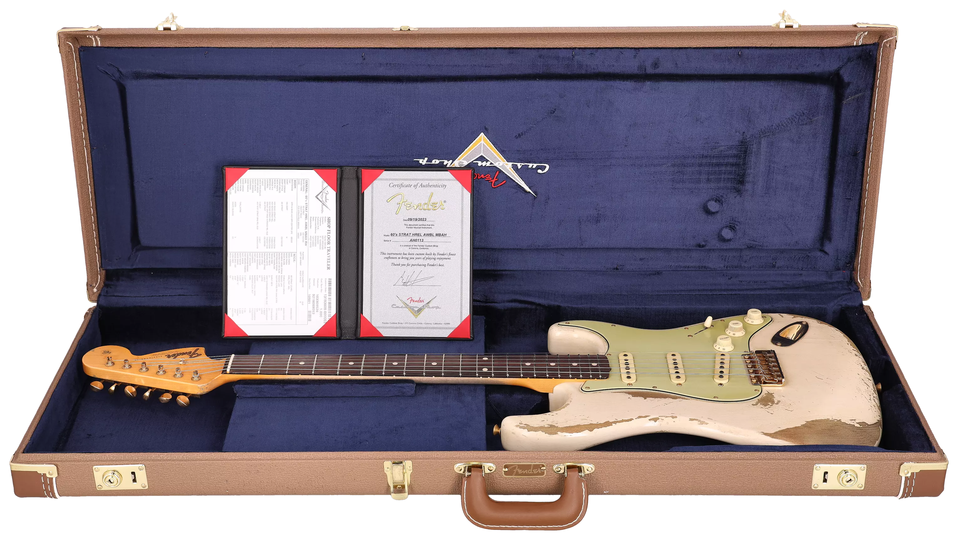 Fender Custom Shop 1960 Stratocaster HVREL AWBL MBAH Masterbuilt Andy Hicks #AH0113 24