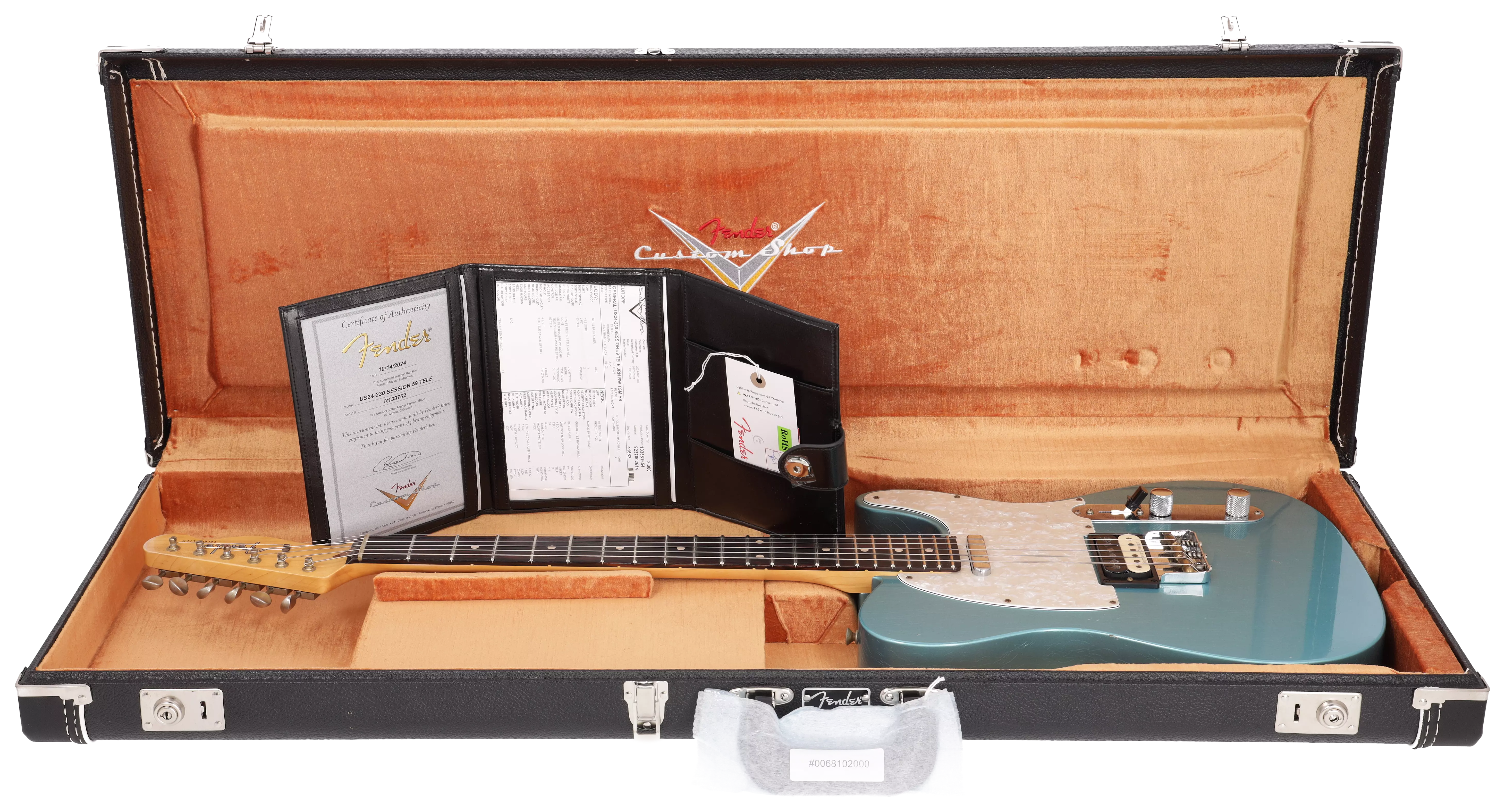 Fender Custom Shop 1959 Hot Rod Tele HS JRN RW TGM Dealer Select #9 17