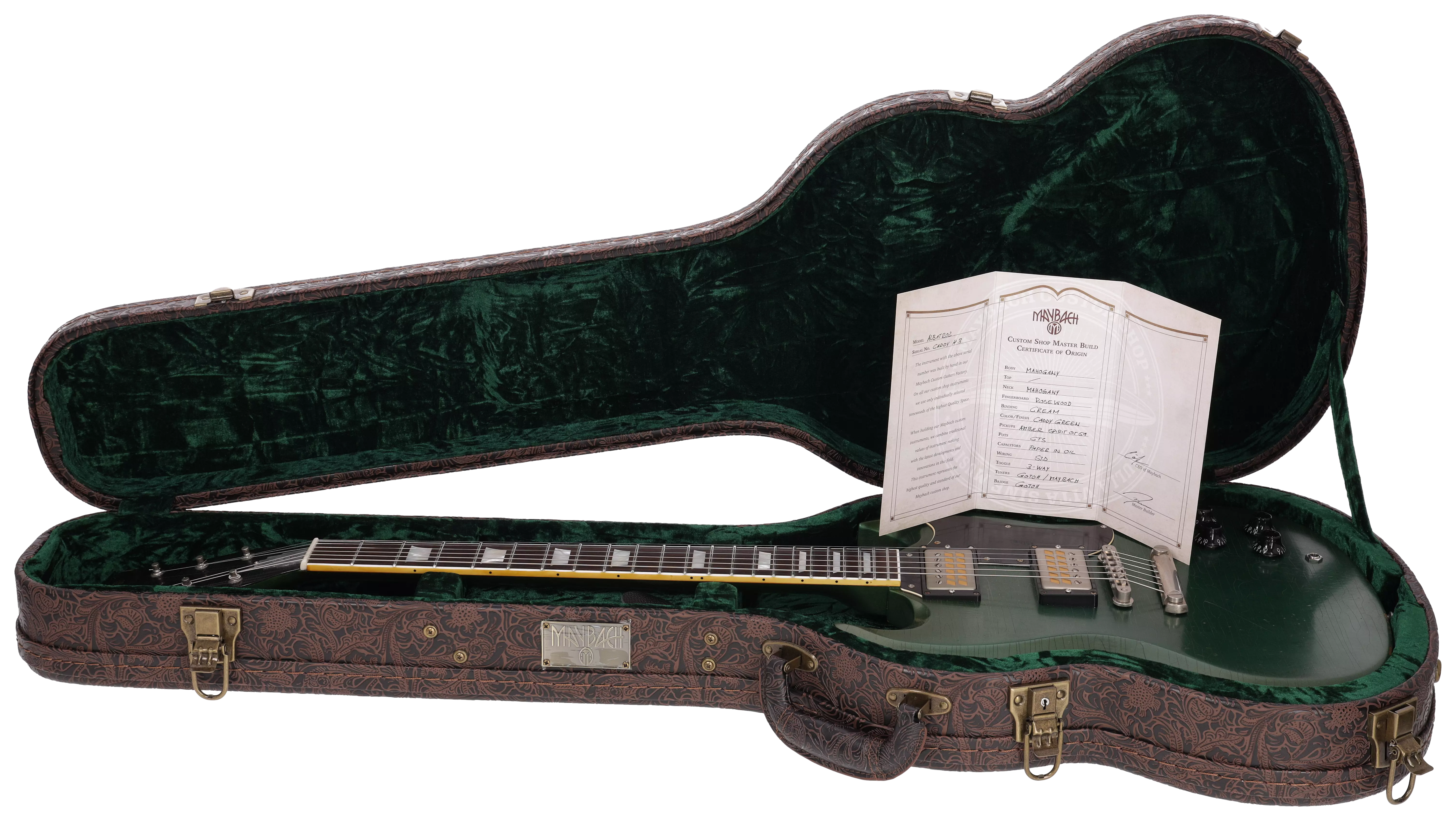 Maybach Albatroz Masterbuilt Special Green Metallic Aged#1 17