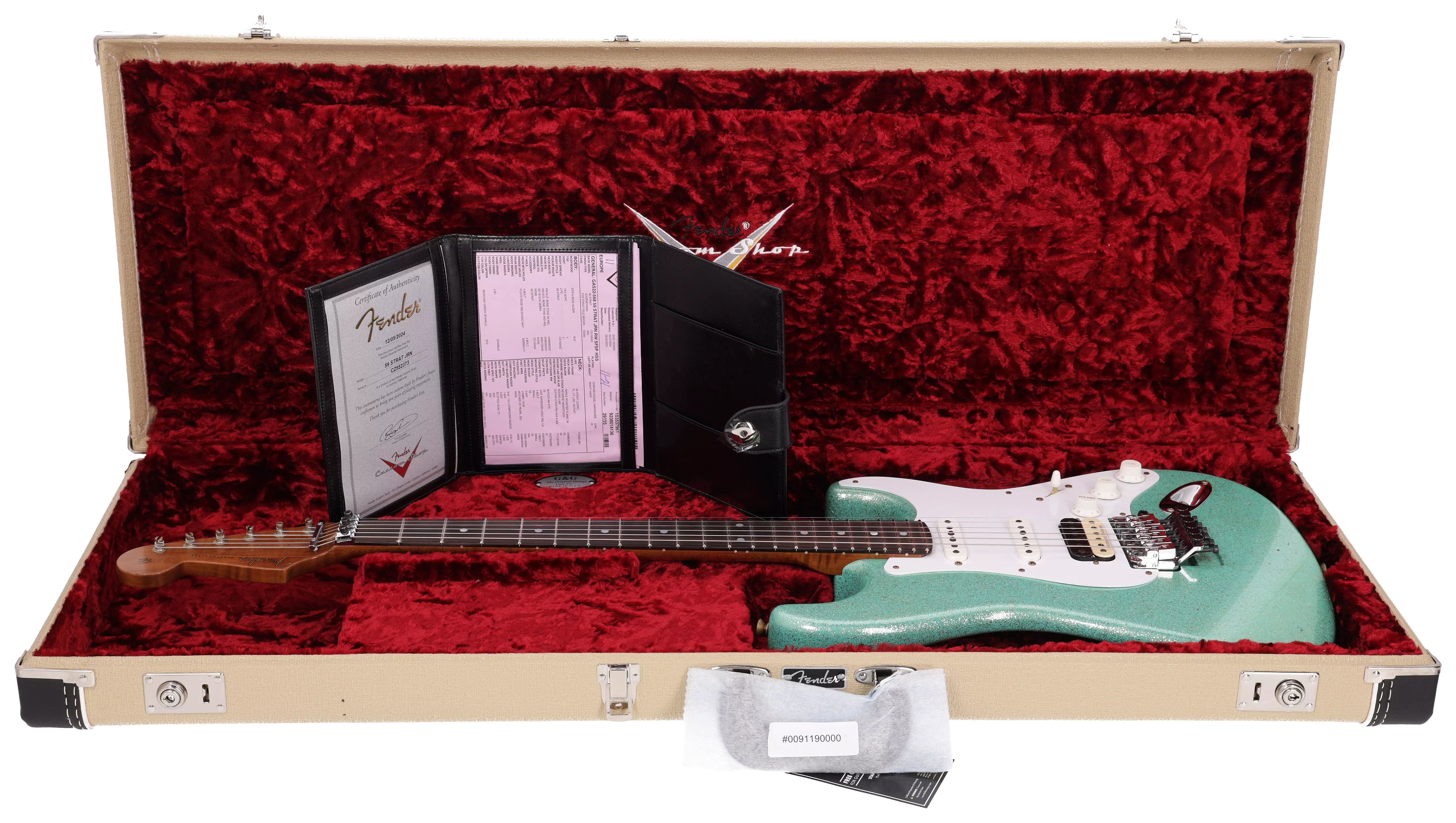 Fender Custom Shop 1959 Stratocaster JRN HSS RW RHD SFSP #2 19