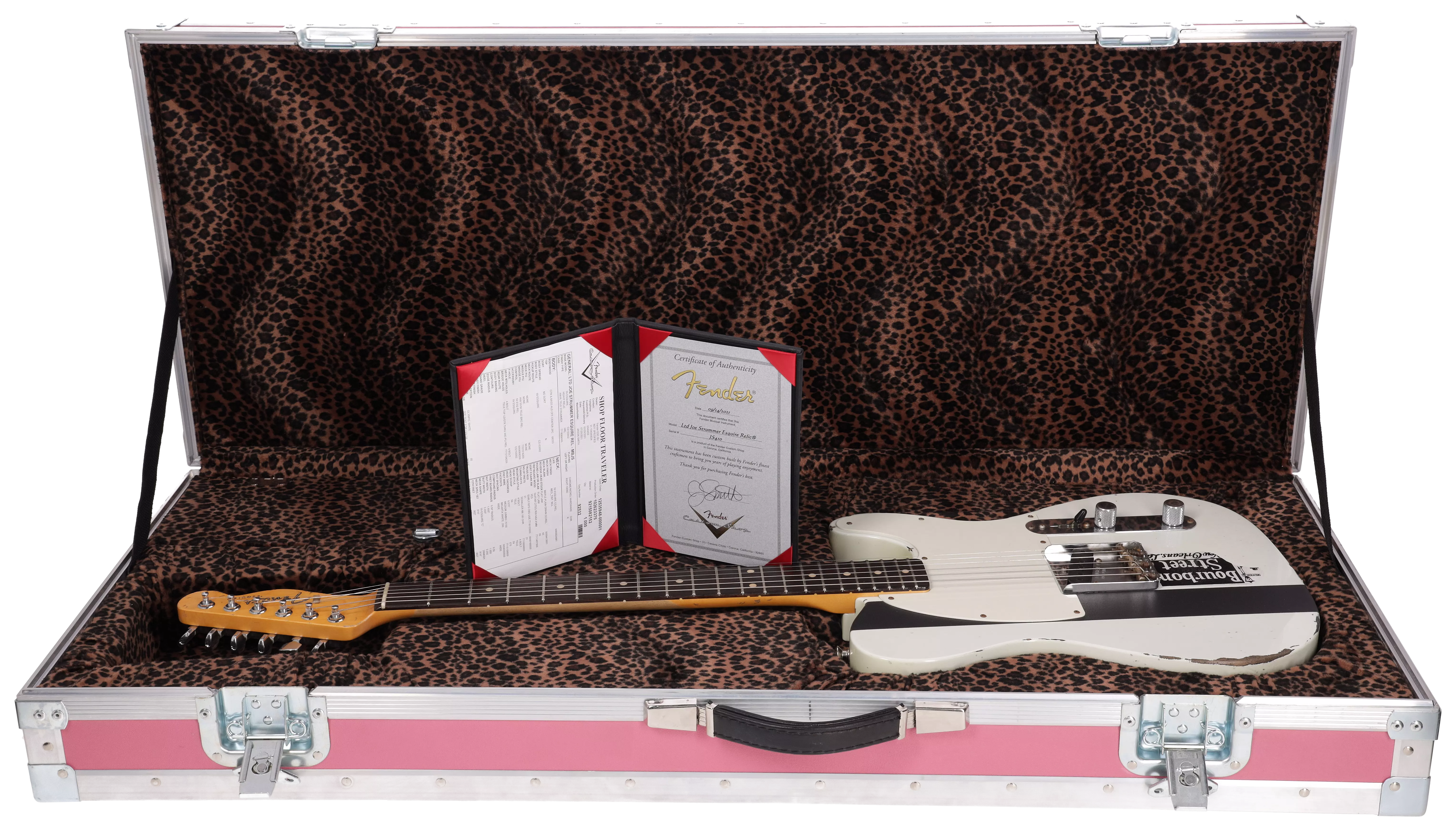 Fender Custom Shop Joe Strummer Esquire RW OW 17