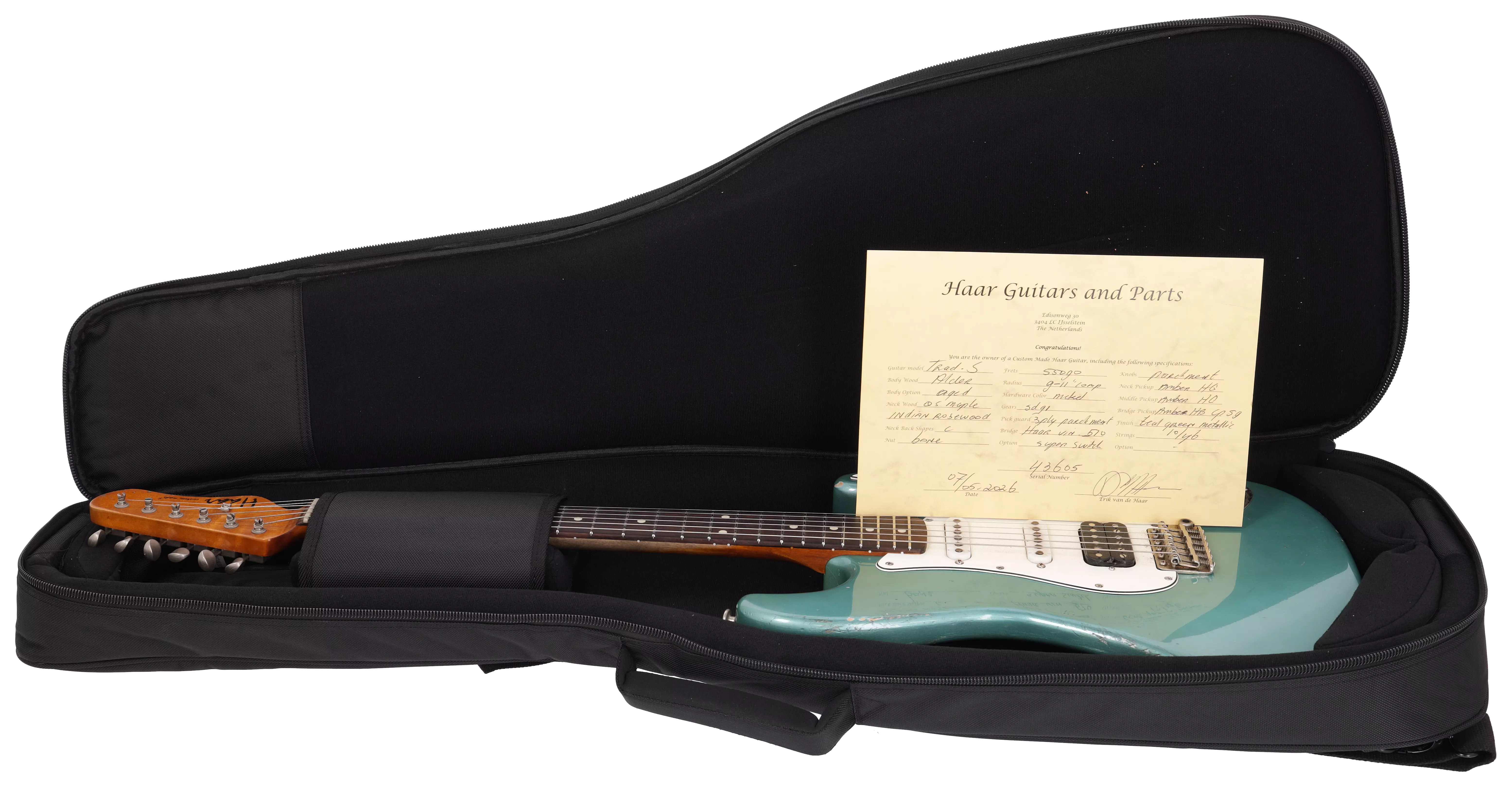 Haar Traditional S RW HSS Aged Teal Green Metallic #8 17