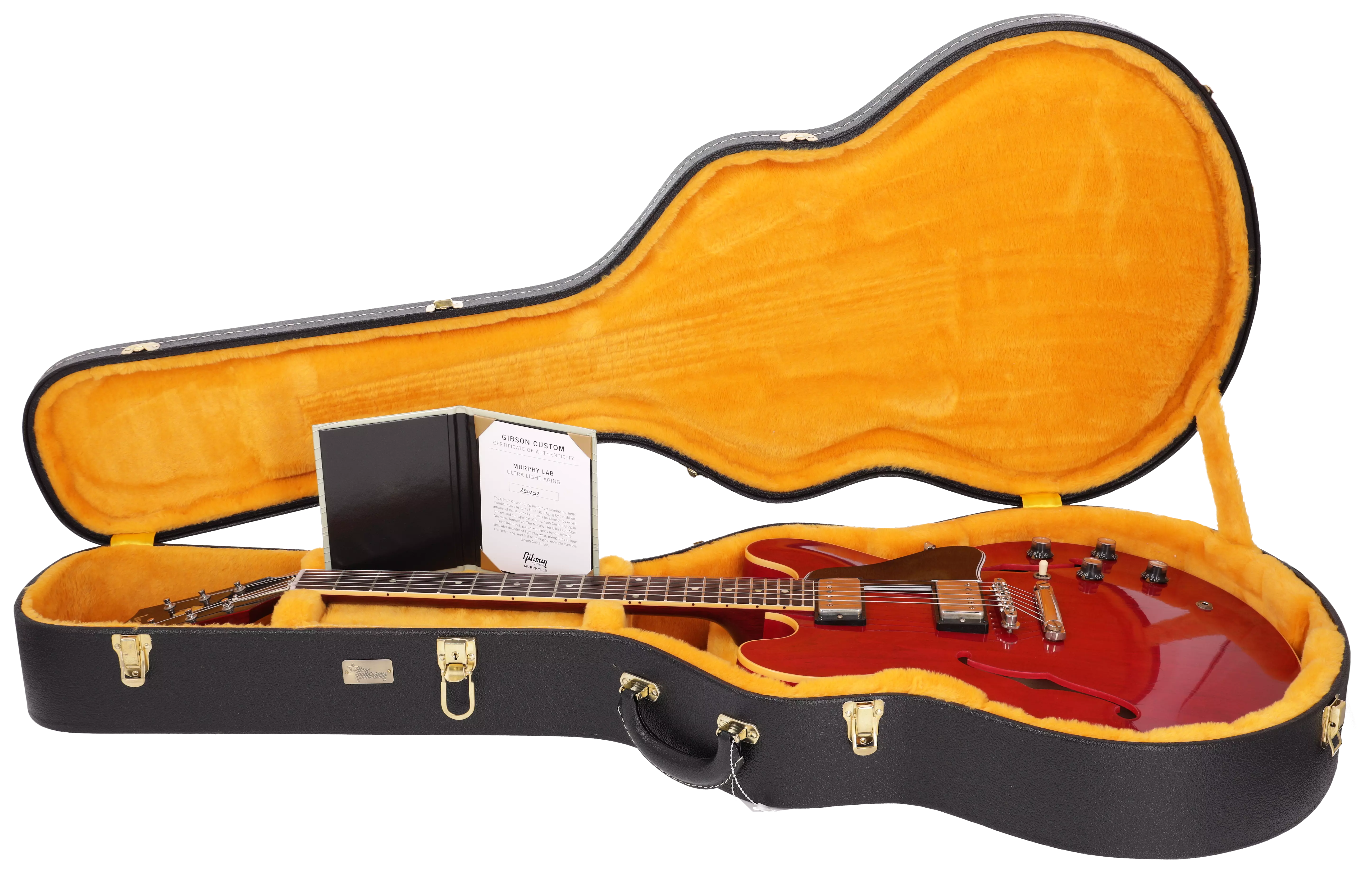 Gibson 1961 ES-335 Reissue Ultra Light Aged 60s Cherry Murphy Lab #2 17