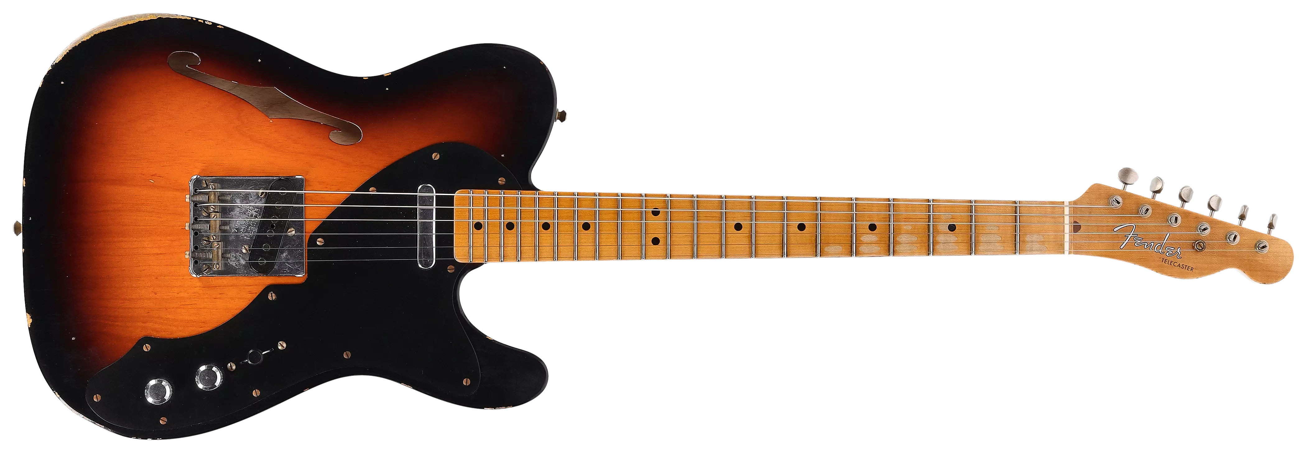 Fender Custom Shop Blackguard Telecaster Thinline Relic WF2CS #2 1