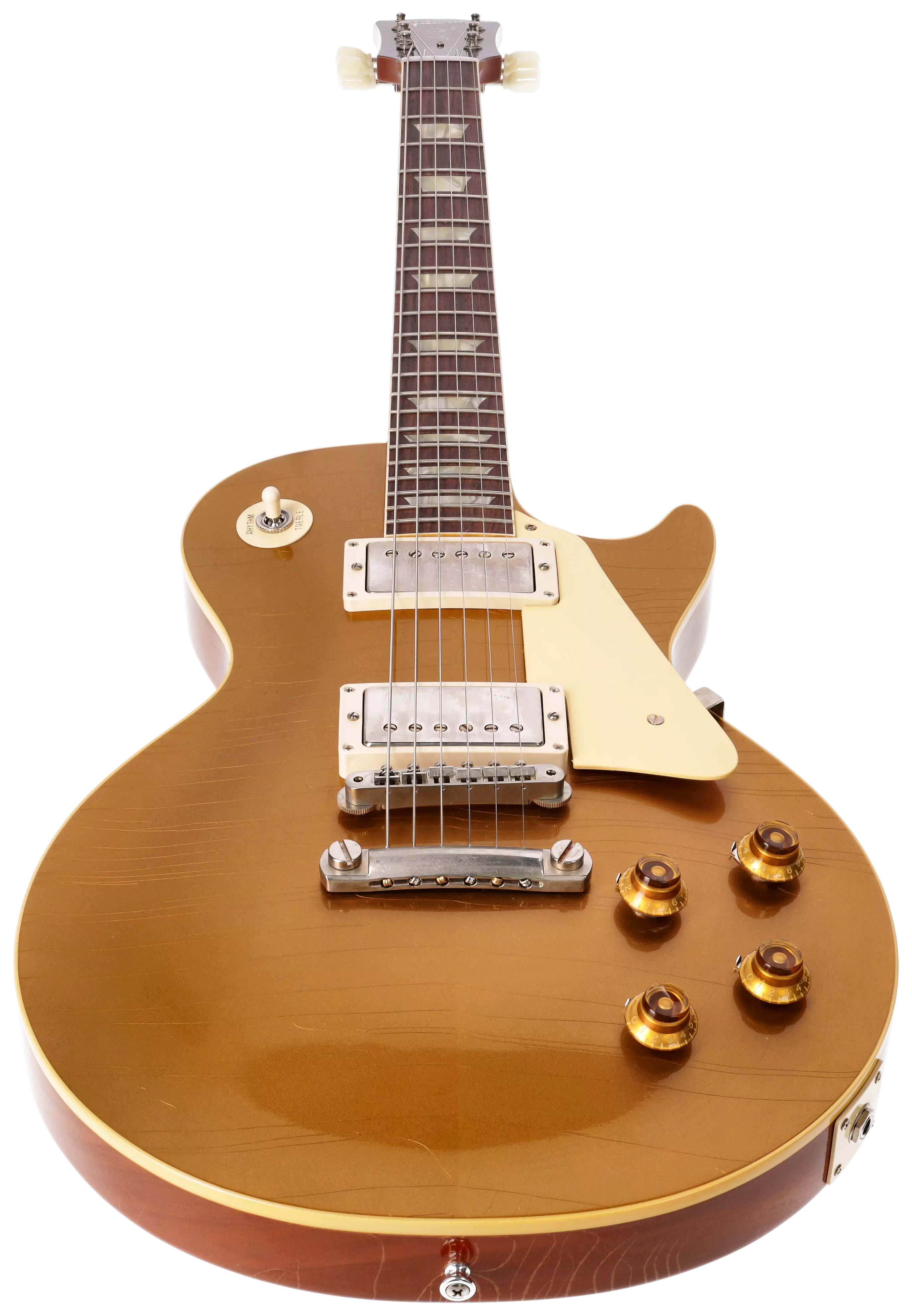 Gibson 1957 Les Paul Standard Reissue Ultra Light Aged Double Gold Murphy Lab #3 3