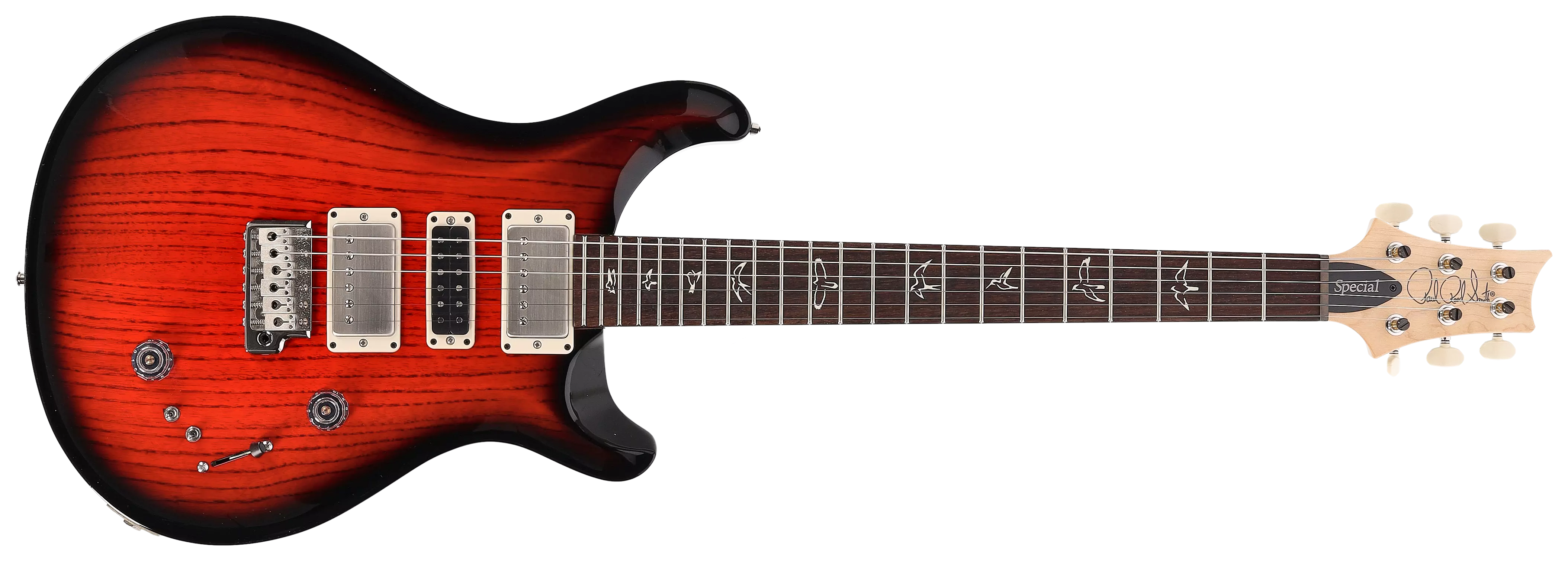 PRS Swamp Ash Special Scarlet Smokeburst #1 1