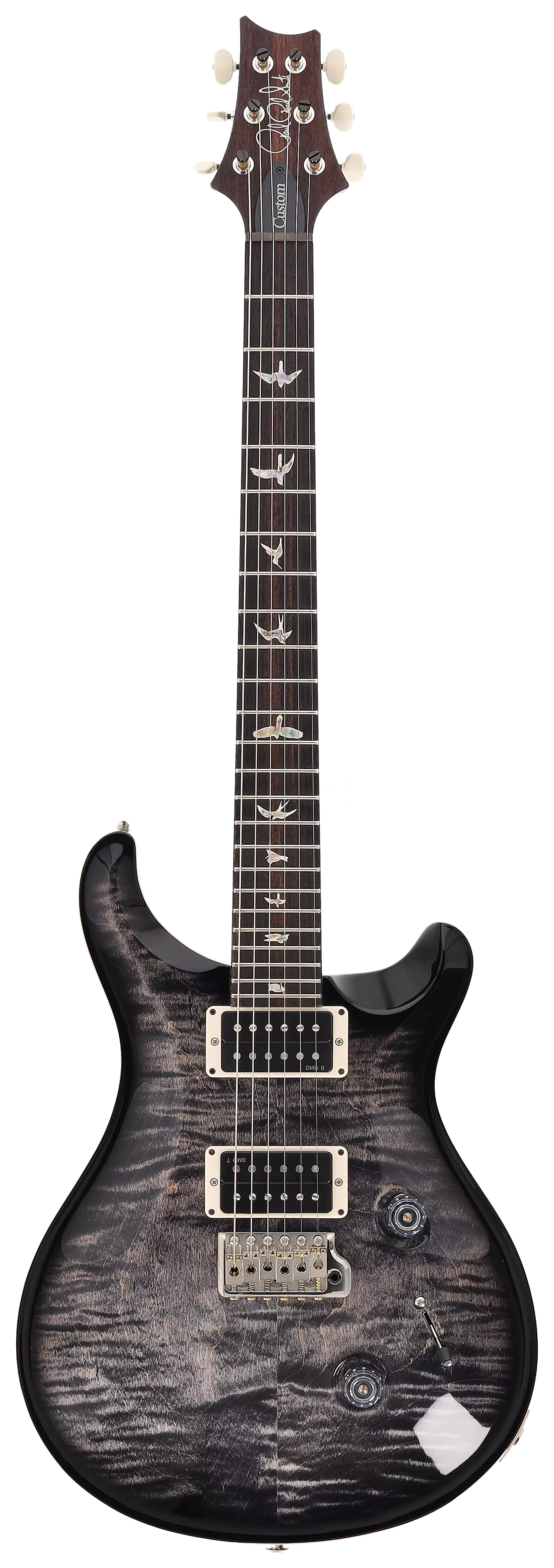 PRS Custom 24 Charcoal Burst #1