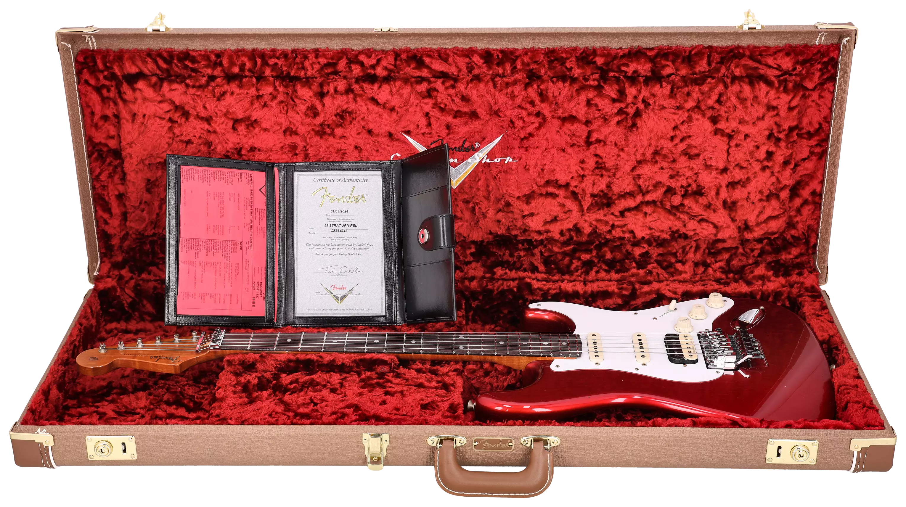 Fender Custom Shop 1959 Stratocaster JRN HSS RW RHD CAR #2 16