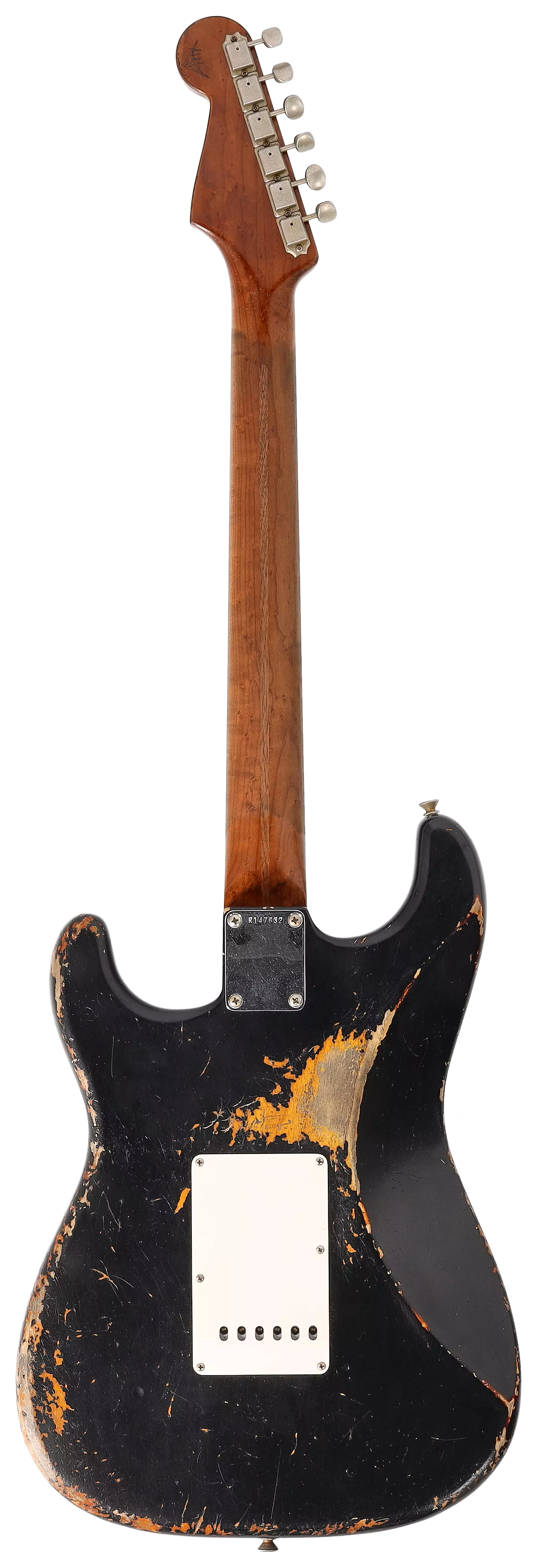 Fender Custom Shop 50´s Stratocaster HVYREL BLK over VB MBAH #1 2