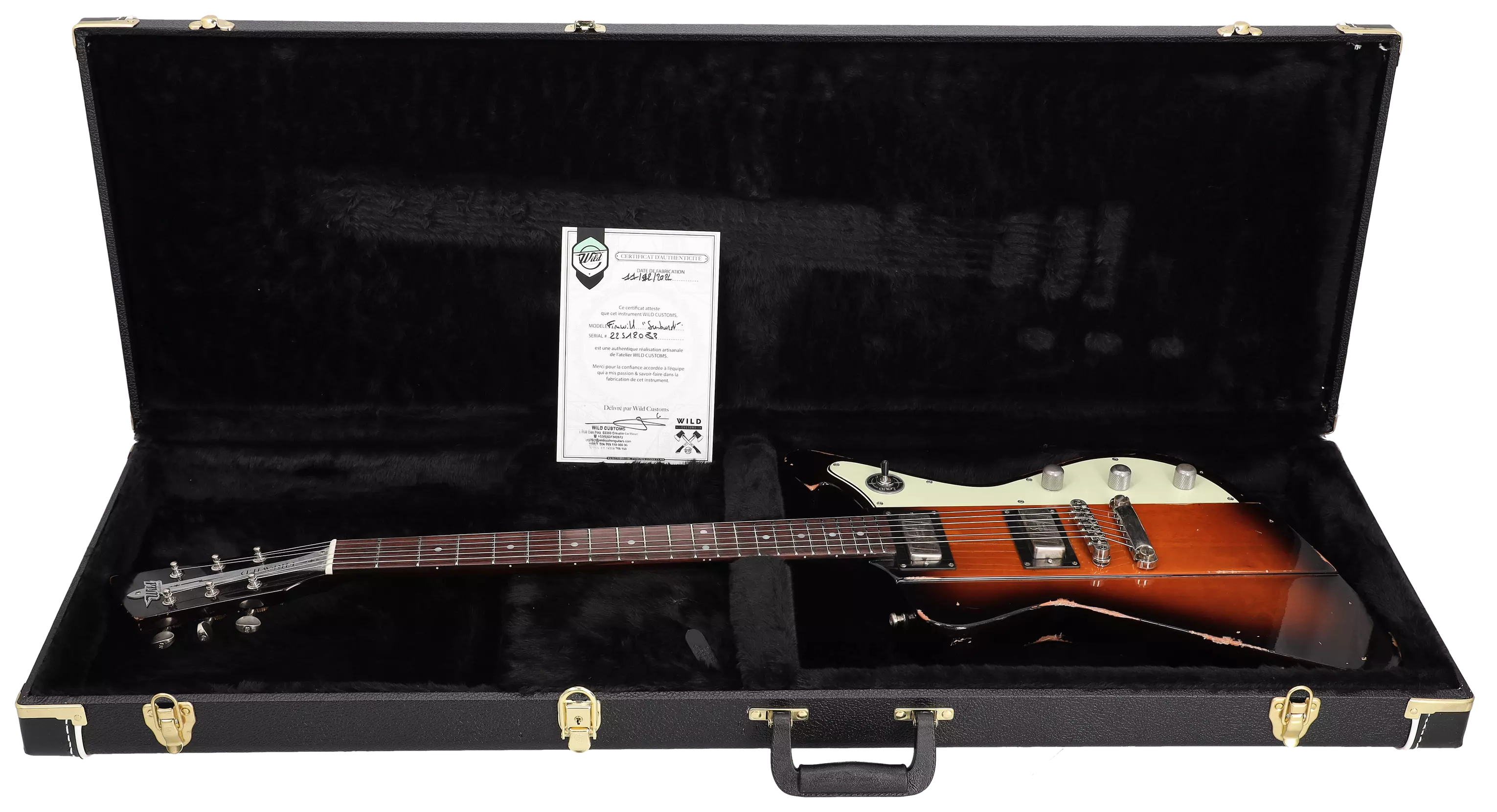 Wild Customs Firewild Relic Sunburst 9