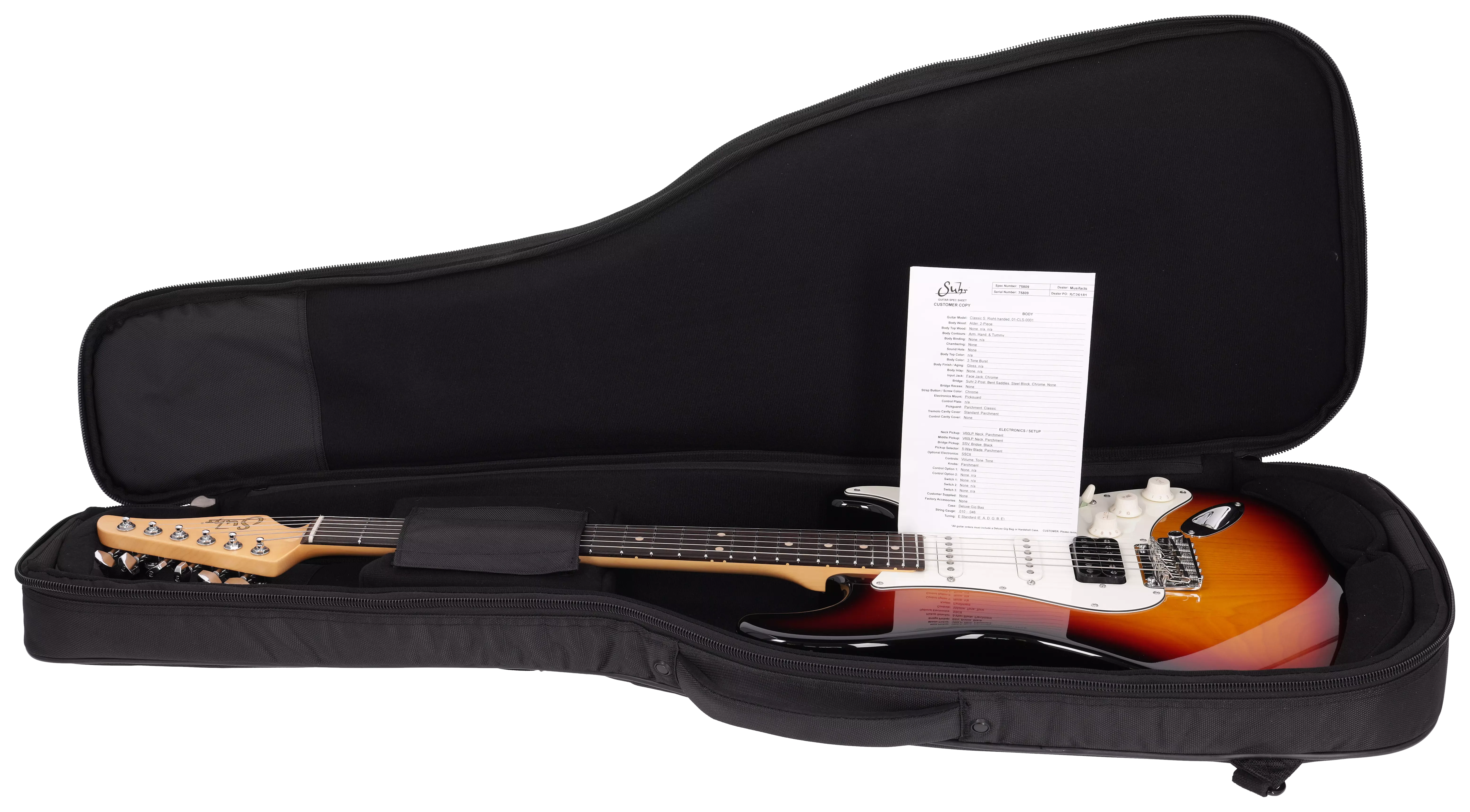 Suhr Classic S HSS RW 3TS #1 17