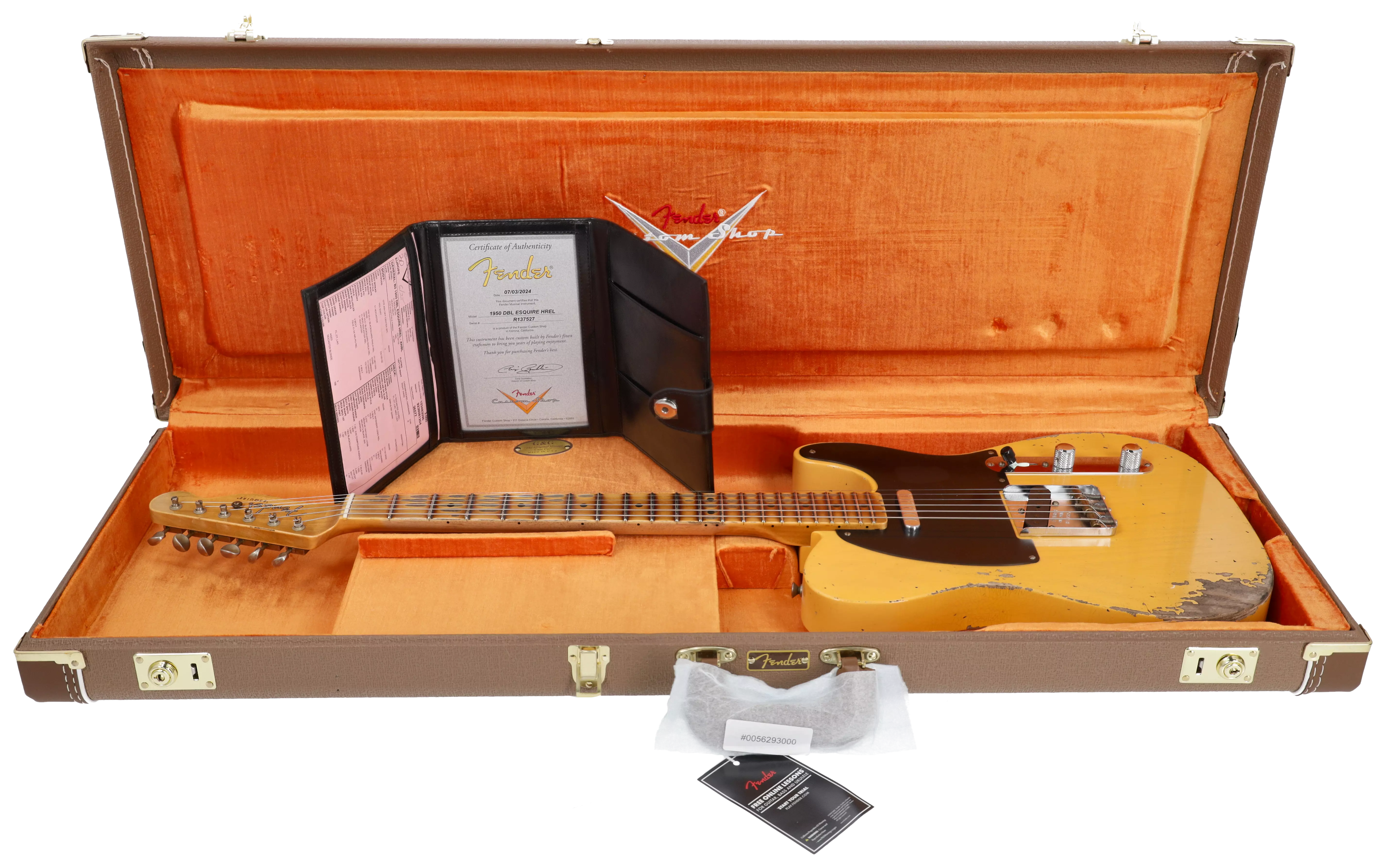 Fender Custom Shop 1950 Double Esquire Heavy Relic ANBL#2 19