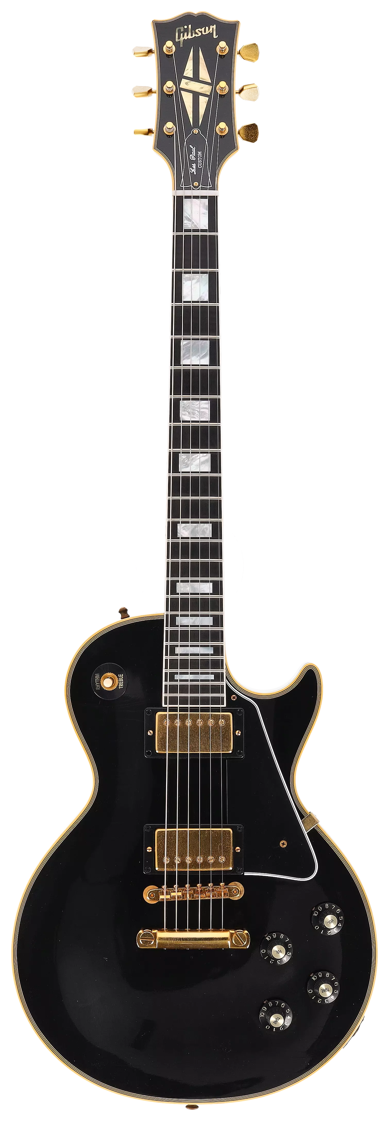 Gibson 1968 Les Paul Custom Reissue Ultra Light Aged Ebony Murphy Lab #6