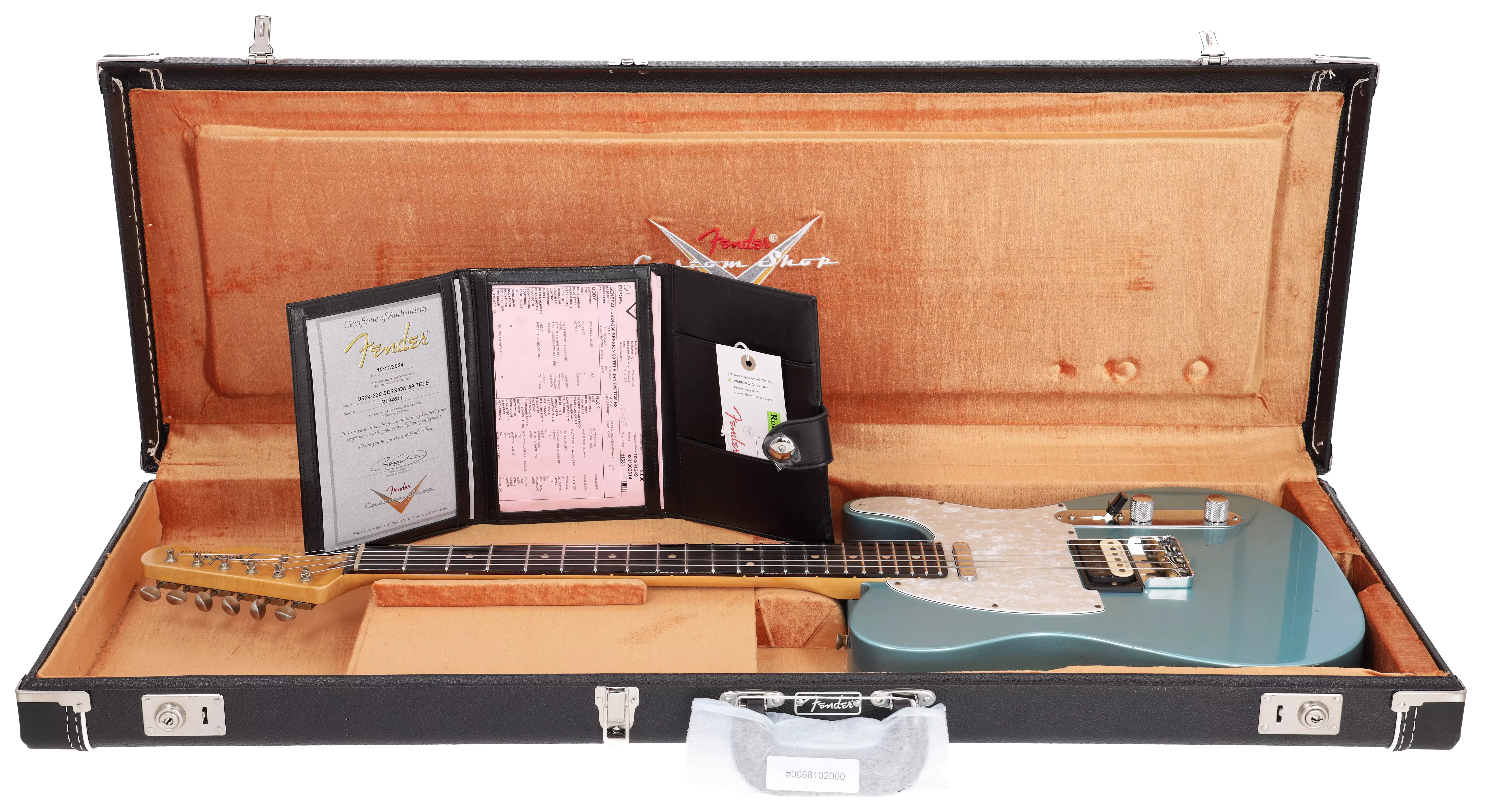 Fender Custom Shop 1959 Hot Rod Tele HS JRN RW TGM Dealer Select #8 17