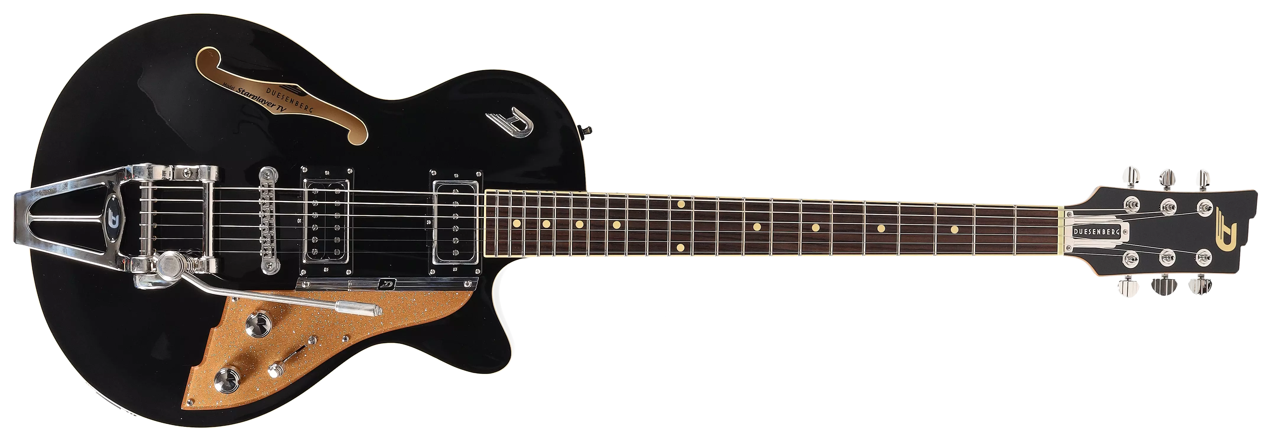 Duesenberg Starplayer TV Black Sparkle 1