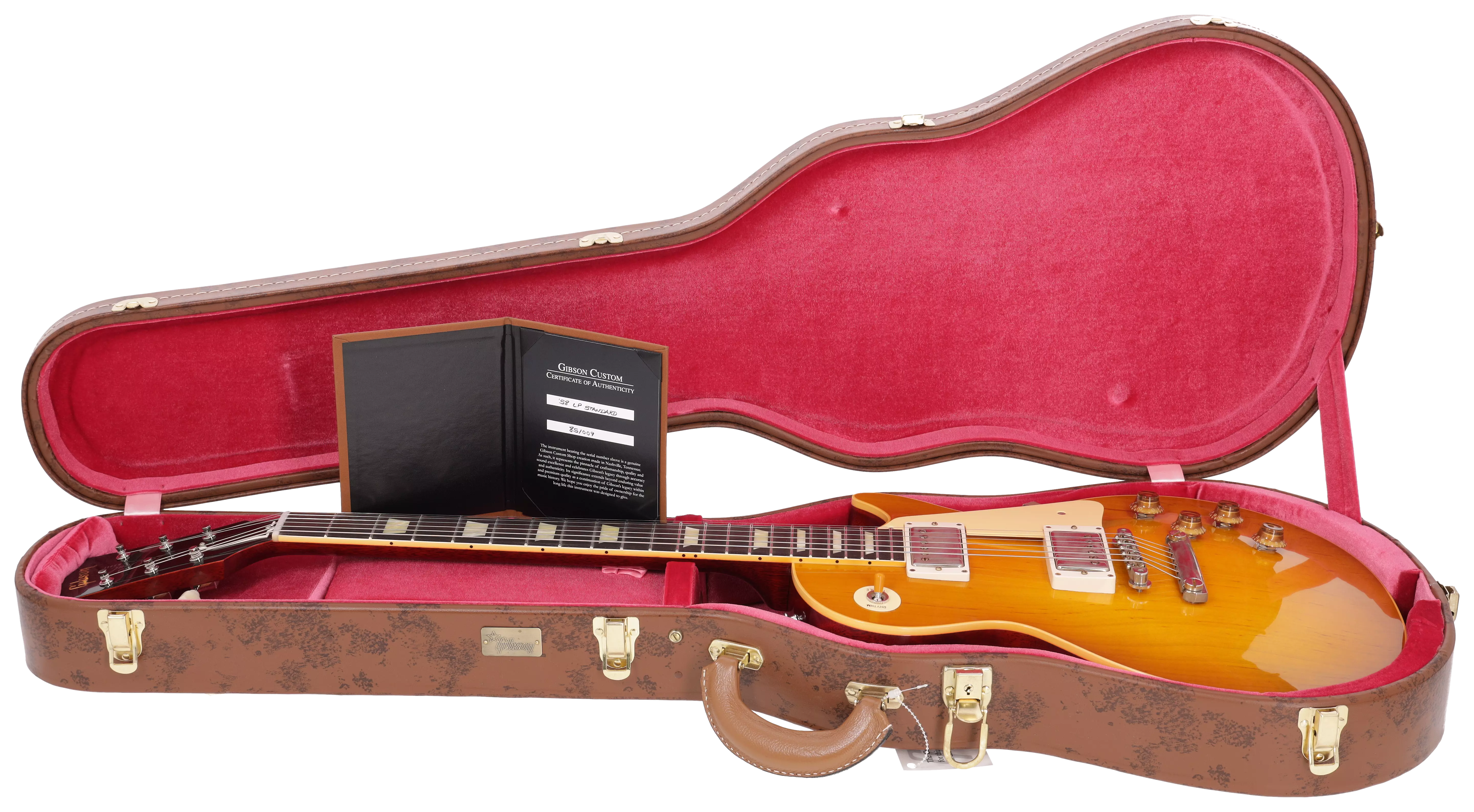 Gibson 1958 Les Paul Standard Reissue VOS Lemon Burst # 17