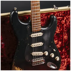 Fender Custom Shop 50´s Stratocaster HVYREL BLK over VB MBAH #R147632 20
