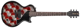 Rock N Roll Relics Thunders SC Skull + Roses Lace Art 1