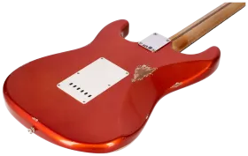 Fender Custom Shop 1963 Stratocaster Relic Aged Candy Tangerine Metallic #1 8