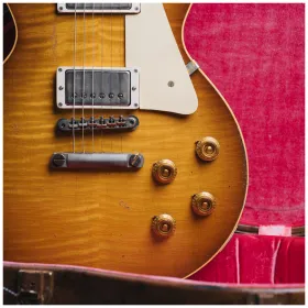 Gibson 1959 Les Paul Standard Reissue Murphy Lab Heavy Aged Golden Poppy Burst #943461 37