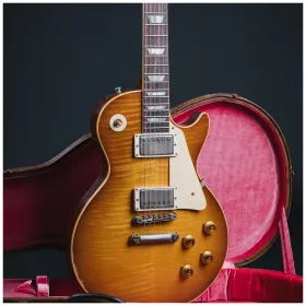 Gibson 1959 Les Paul Standard Reissue Murphy Lab Heavy Aged Golden Poppy Burst #943461 33