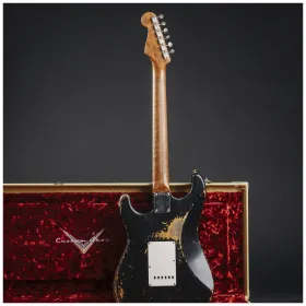 Fender Custom Shop 50´s Stratocaster HVYREL BLK over VB MBAH #R147632 27