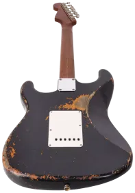 Fender Custom Shop 50´s Stratocaster HVYREL BLK over VB MBAH #1 6