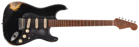 Fender Custom Shop 50´s Stratocaster HVYREL BLK over VB MBAH #1 1